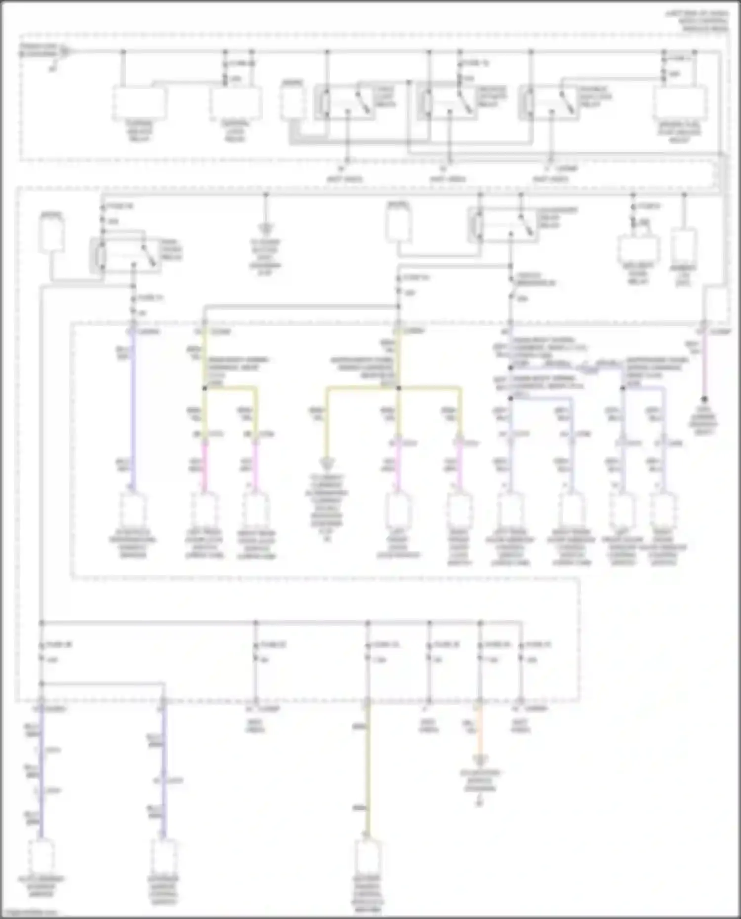 Ranger Ford T6.2 (2022-2024): Power distribution circuit (6 of 8)