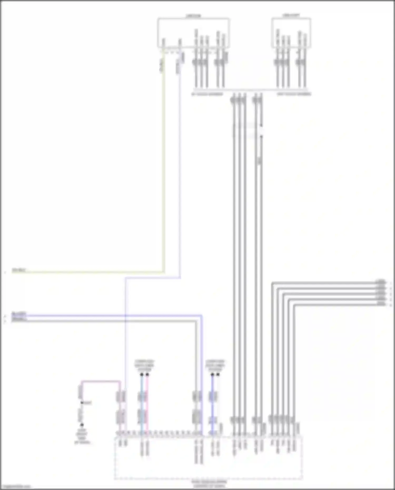 Ranger Ford T6.2 (2022-2024): Sync radio circuit, 6 speakers (3 of 4)