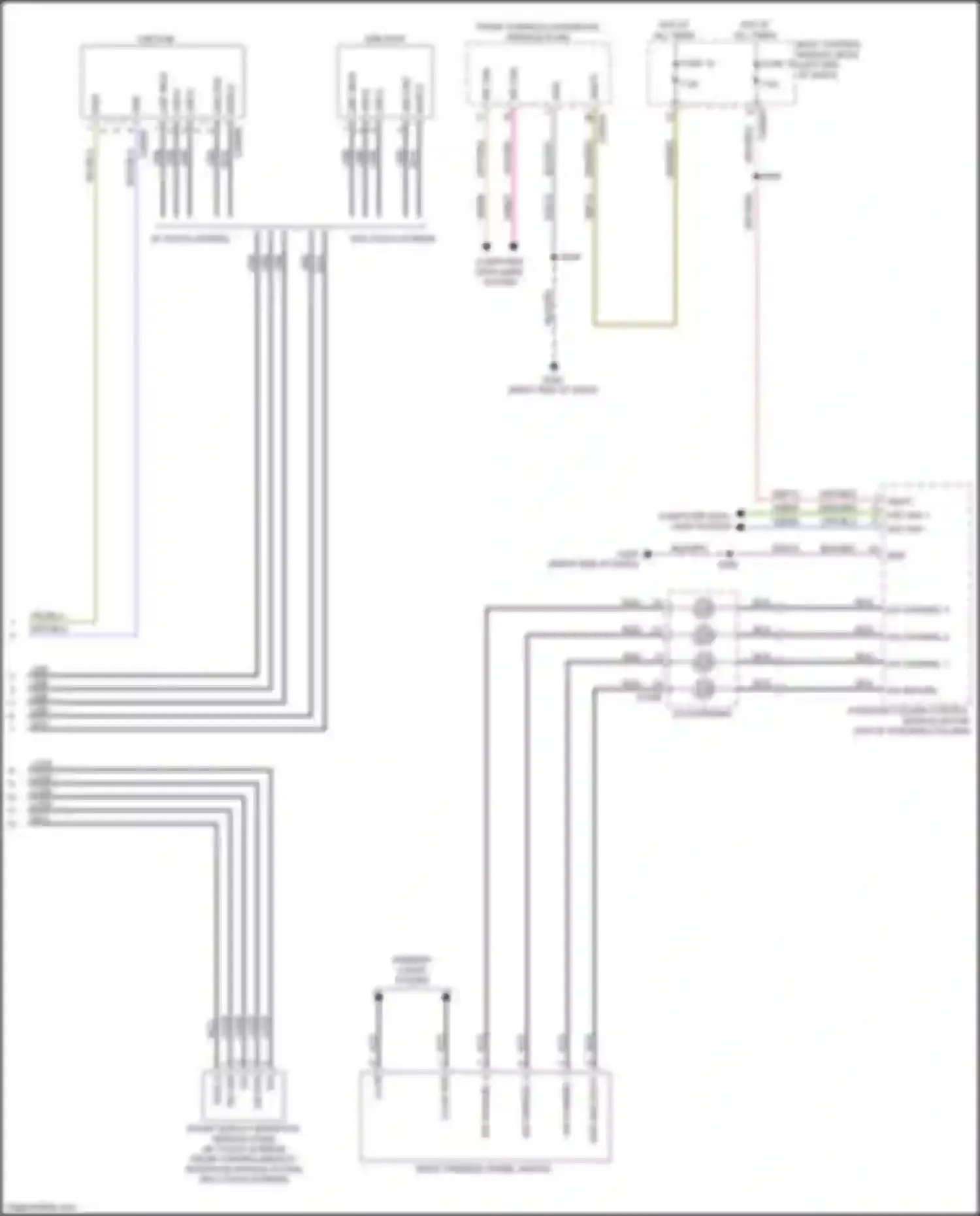 Ranger Ford T6.2 (2022-2024): Sync radio circuit, 8 speakers (4 of 4)