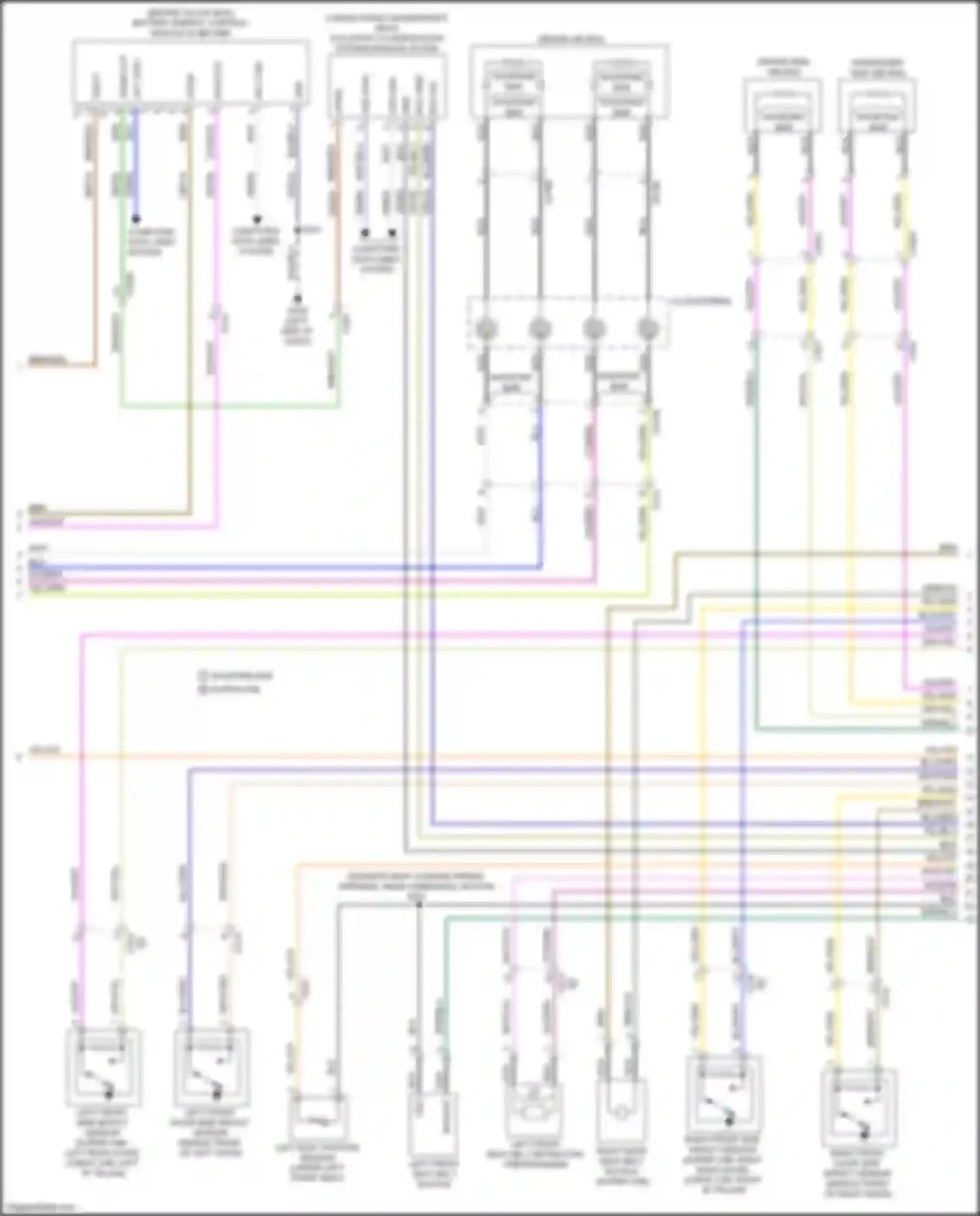 Ranger Ford T6.2 (2022-2024): Supplemental restraints circuit (2 of 3)