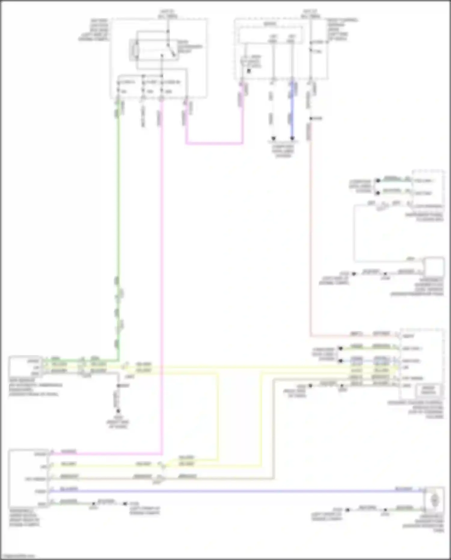 Ranger Ford T6.2 (2022-2024): Wiper/washer circuit
