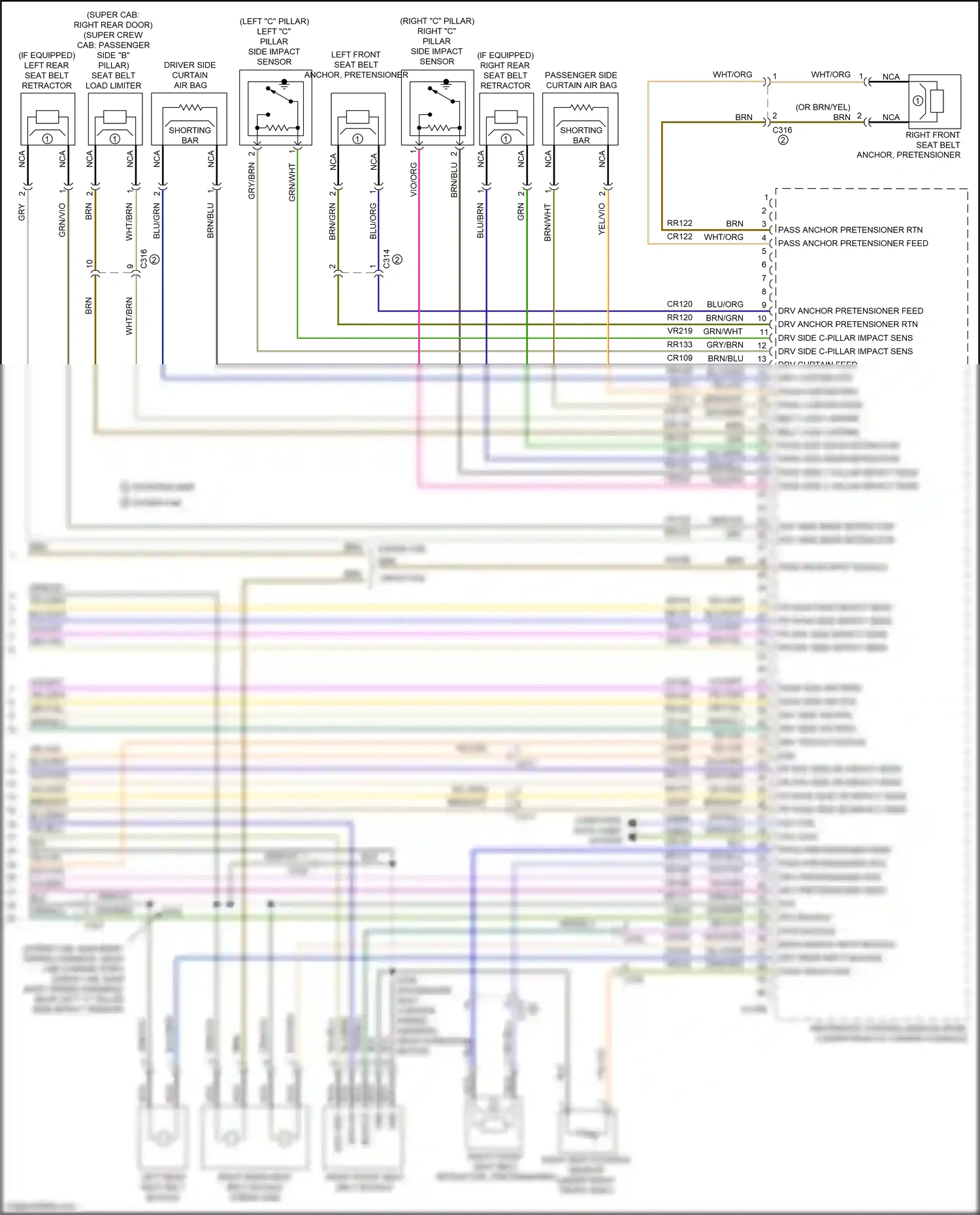 Wiring diagram bts vref for Ford Ranger T6.2 (2022-2024) (2 of 2)