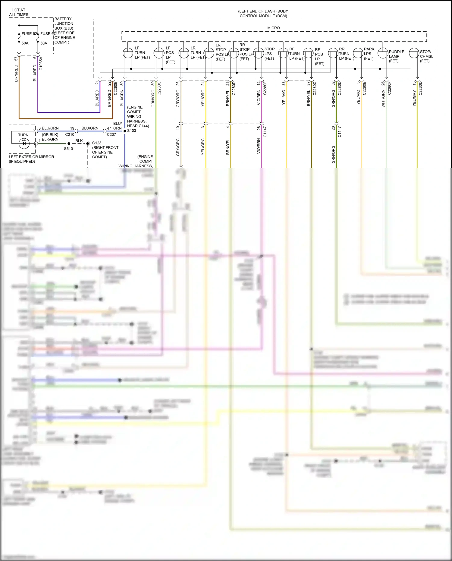 Wiring diagram computer data lines system for Ford Ranger T6.2 (2022-2024) (63 of 74)