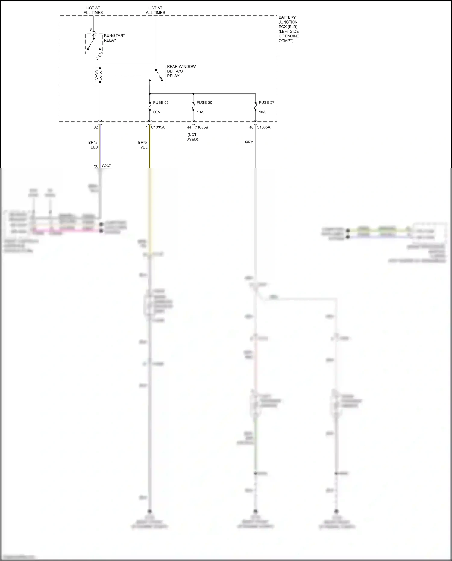 Wiring diagram computer data lines system for Ford Ranger T6.2 (2022-2024) (5 of 74)