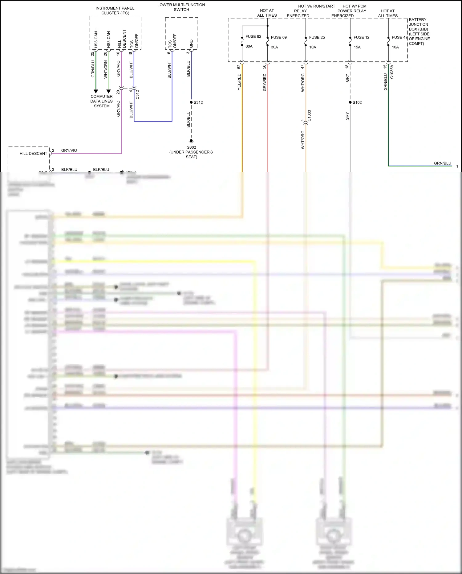 Wiring diagram computer data lines system for Ford Ranger T6.2 (2022-2024) (51 of 74)