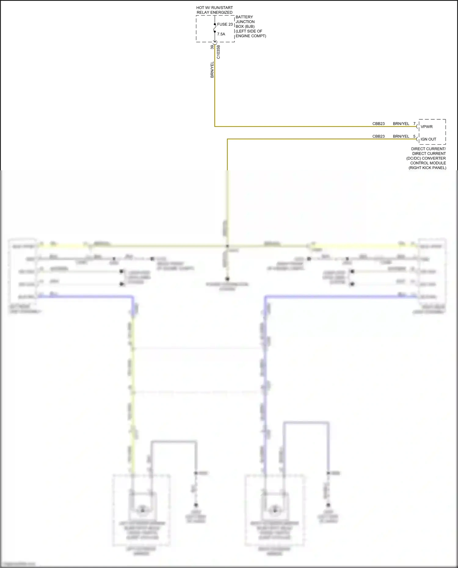 Wiring diagram computer data lines system for Ford Ranger T6.2 (2022-2024) (21 of 74)