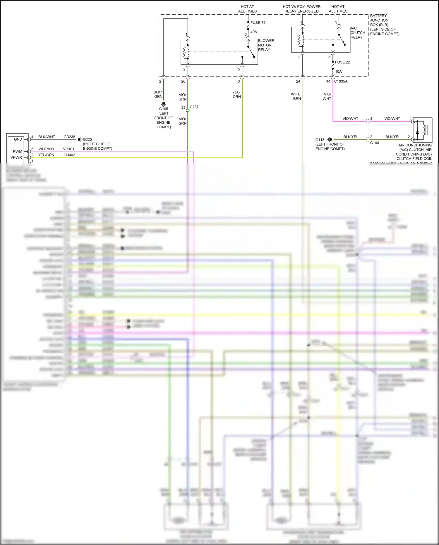 Wiring diagram computer data lines system for Ford Ranger T6.2 (2022-2024) (34 of 74)