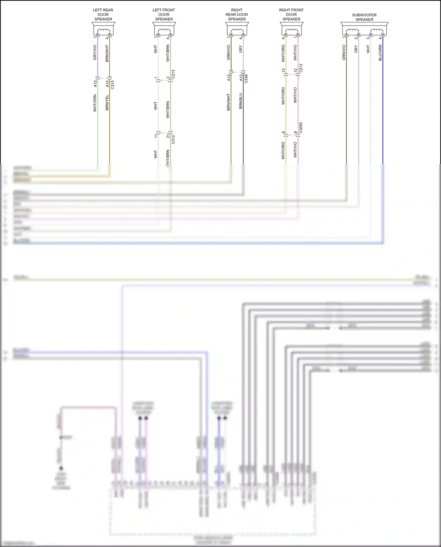 Wiring diagram computer data lines system for Ford Ranger T6.2 (2022-2024) (27 of 74)