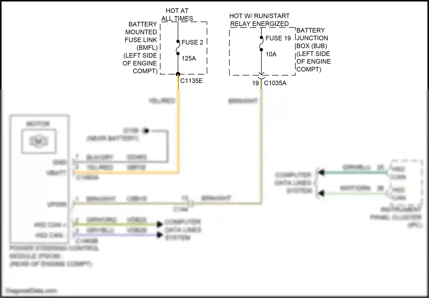Wiring diagram computer data lines system for Ford Ranger T6.2 (2022-2024) (41 of 74)