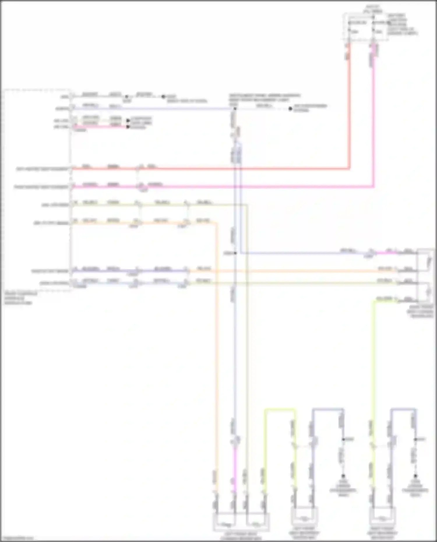Wiring diagram drv heated seat element for Ford Ranger T6.2 (2022-2024) (1 of 1)