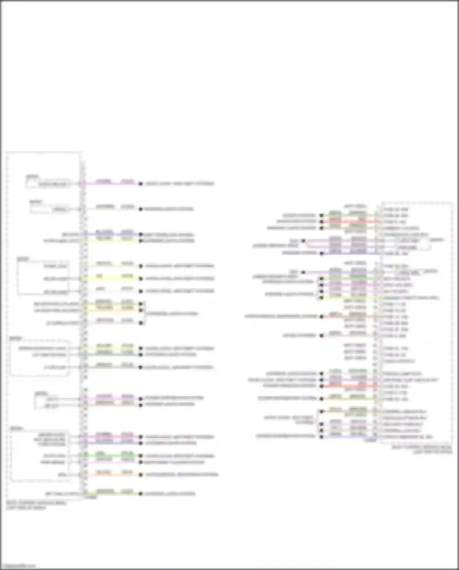 Wiring diagram drv/fuel flap unlock rly for Ford Ranger T6.2 (2022-2024) (1 of 1)