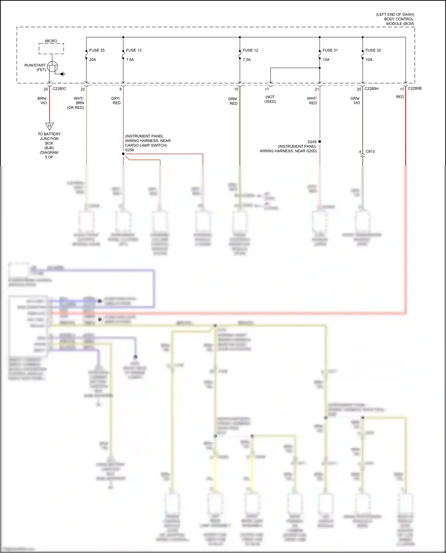 Wiring diagram micro - for Ford Ranger T6.2 (2022-2024) (19 of 46)