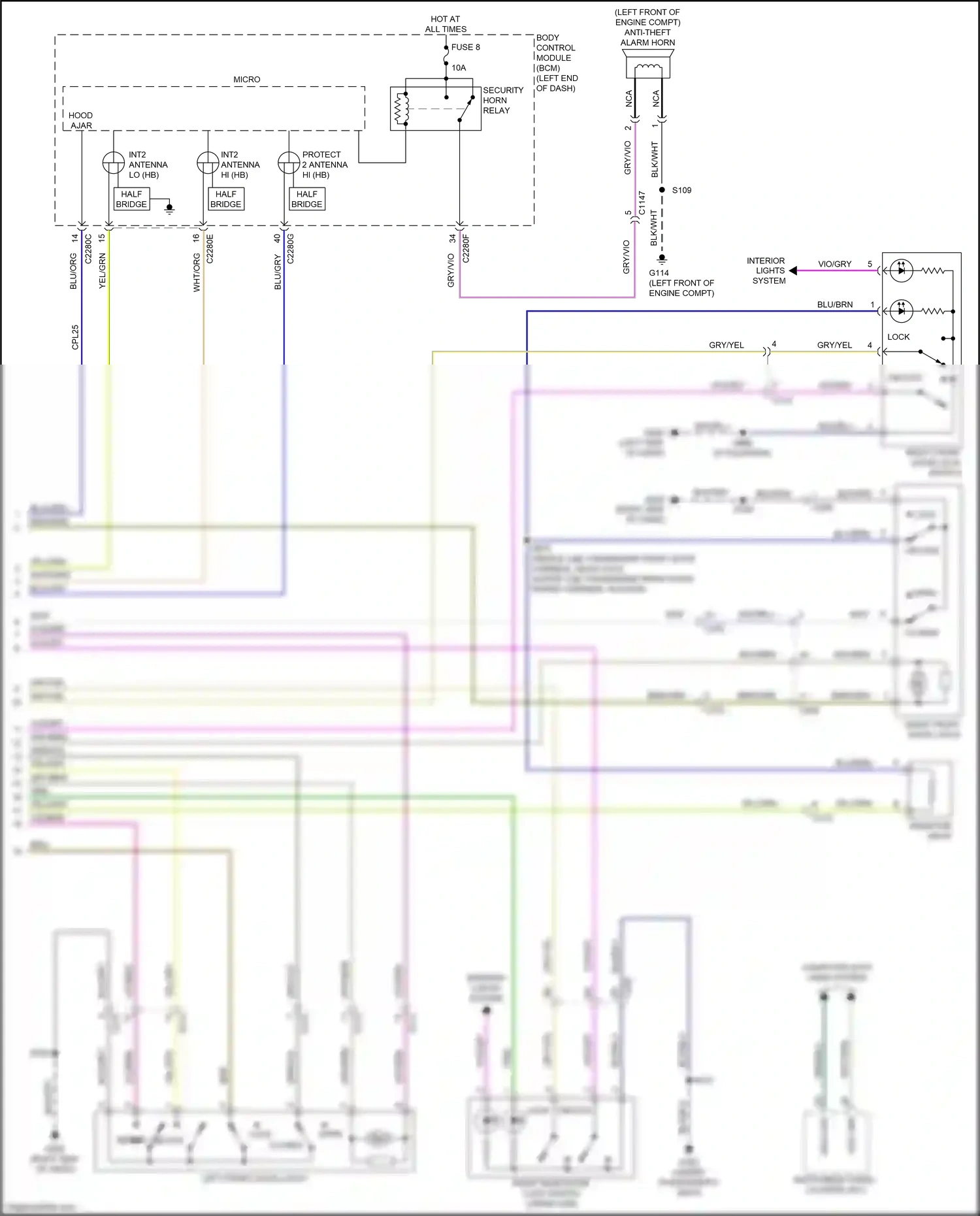Wiring diagram micro - for Ford Ranger T6.2 (2022-2024) (15 of 46)