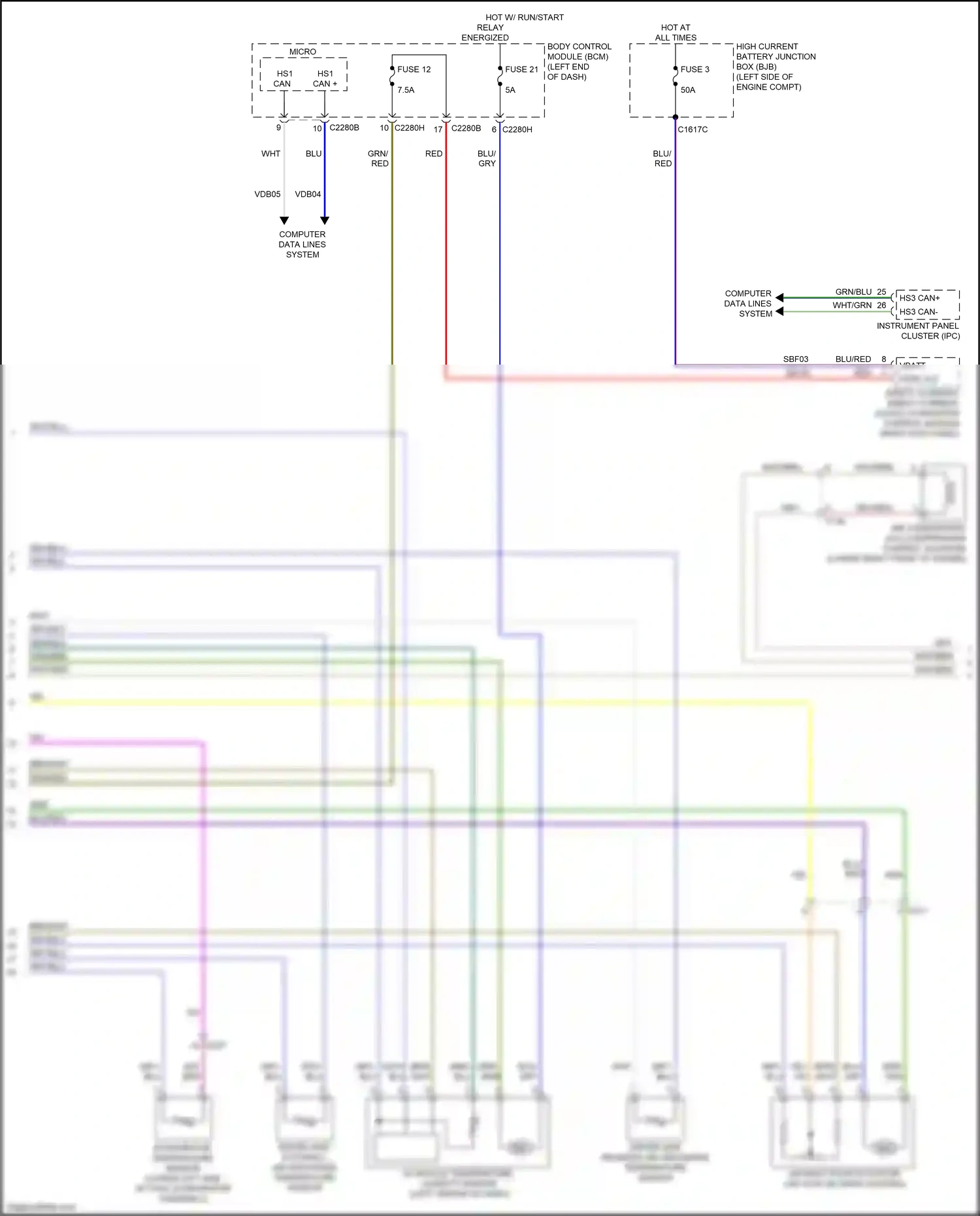 Wiring diagram micro - for Ford Ranger T6.2 (2022-2024) (26 of 46)