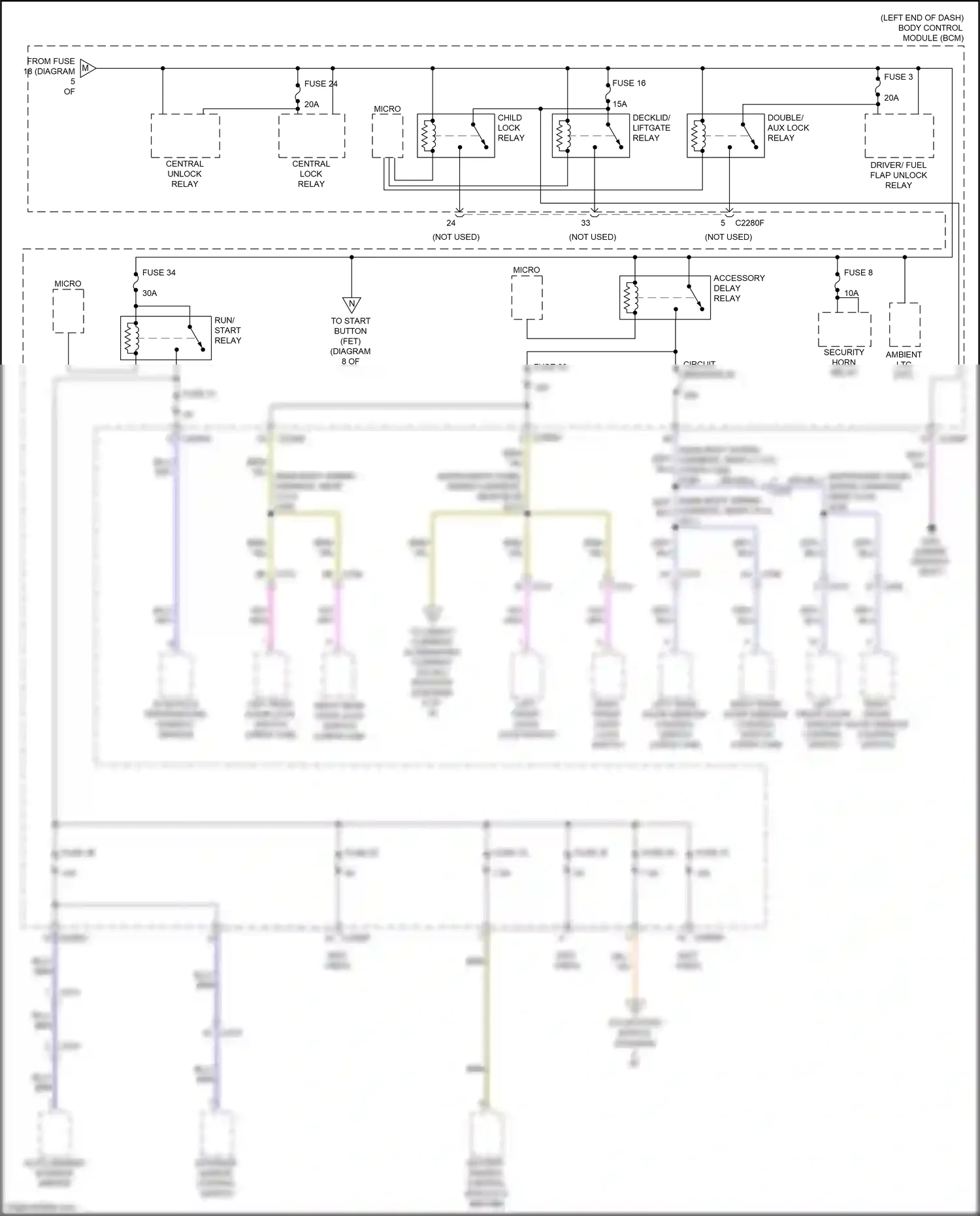 Wiring diagram micro - for Ford Ranger T6.2 (2022-2024) (18 of 46)