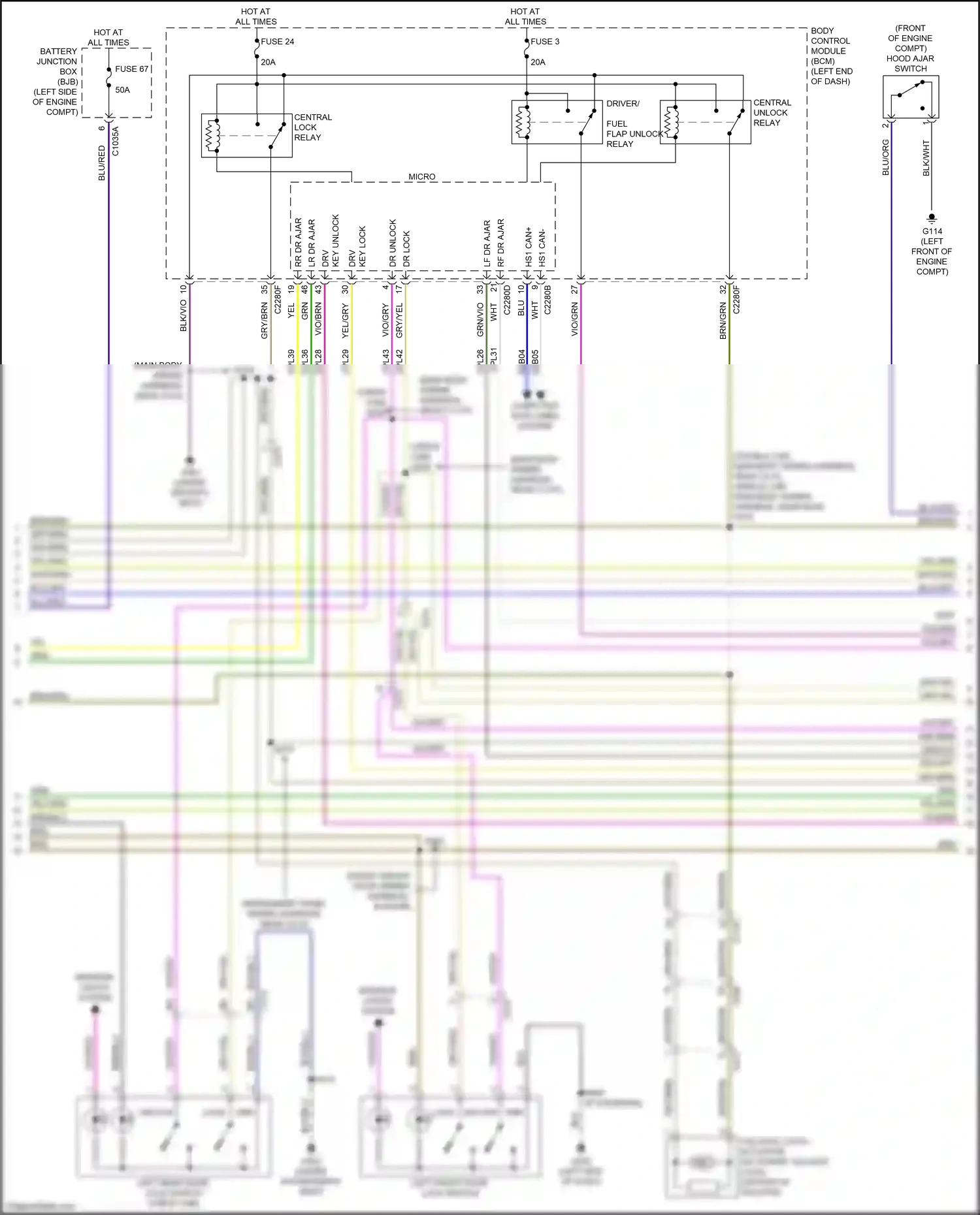 Wiring diagram micro - for Ford Ranger T6.2 (2022-2024) (14 of 46)