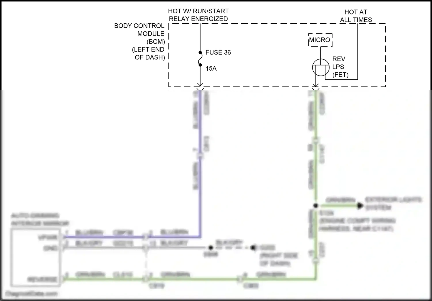 Wiring diagram micro - for Ford Ranger T6.2 (2022-2024) (34 of 46)