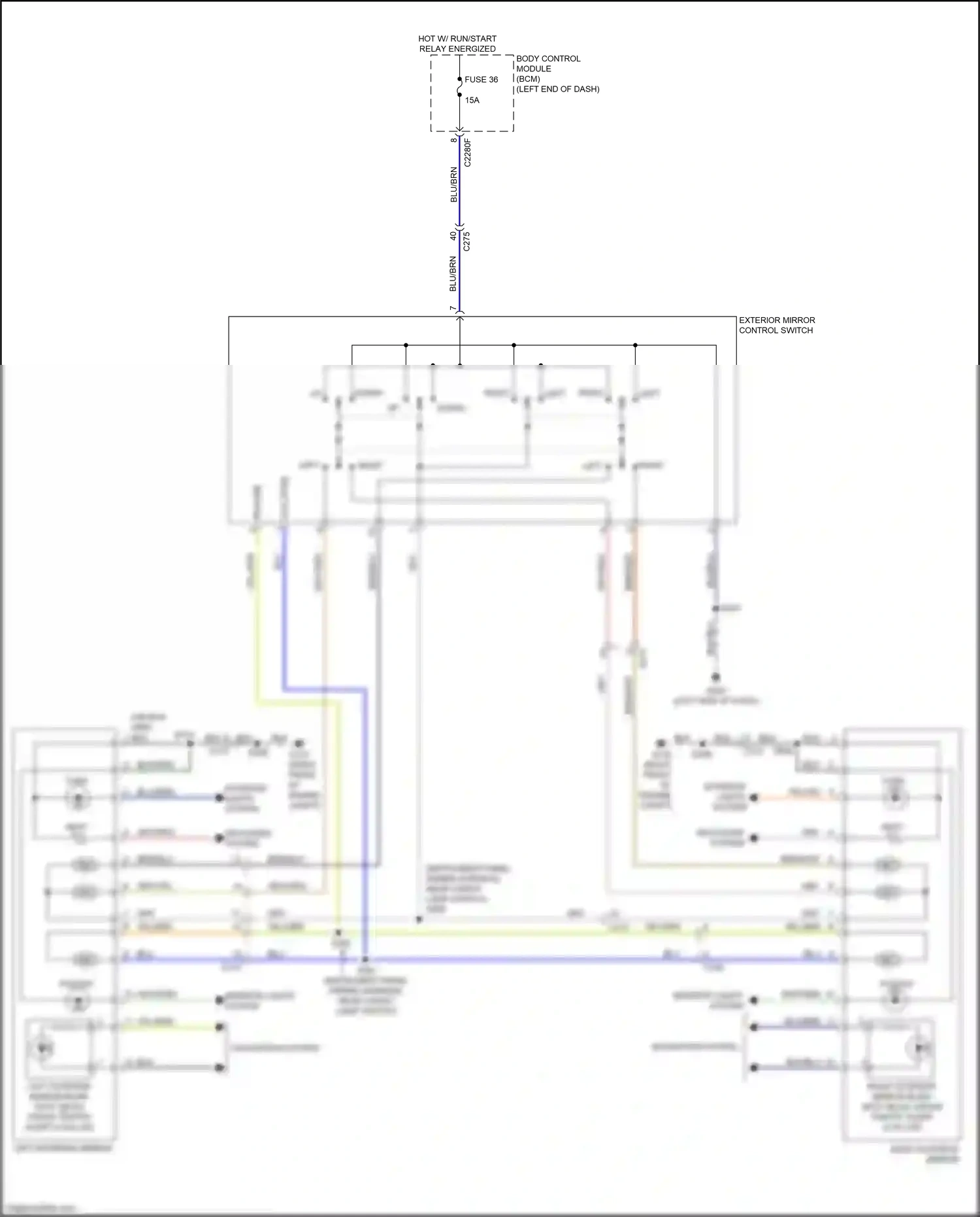 Wiring diagram navigation system for Ford Ranger T6.2 (2022-2024) (8 of 10)