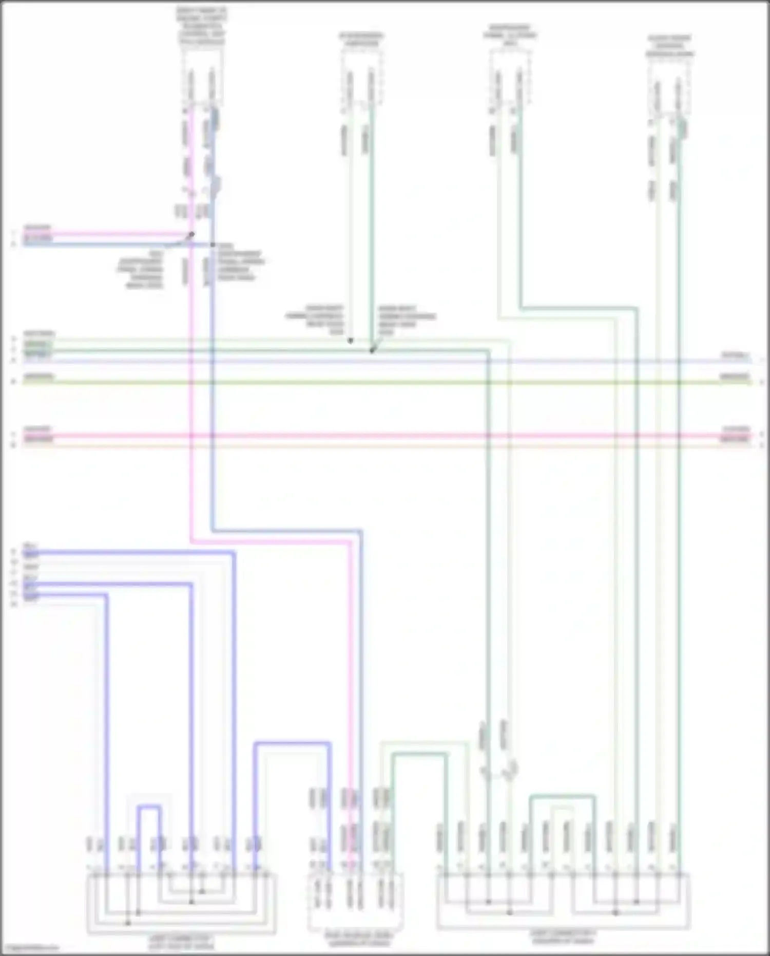 Ranger Ford T6 facelift 2 (2019-2022): Computer data lines circuit (2 of 4)