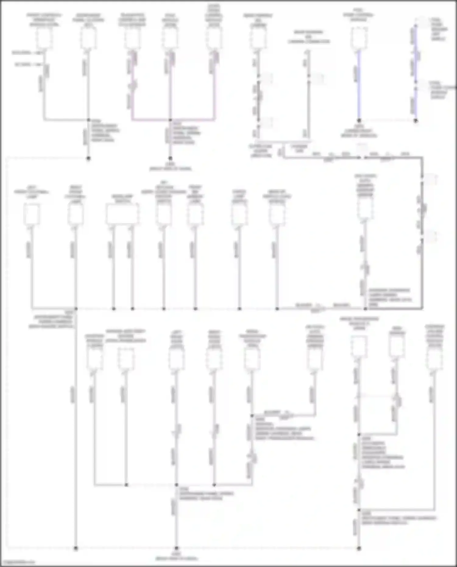 Ranger Ford T6 facelift 2 (2019-2022): Ground distribution circuit (5 of 5)