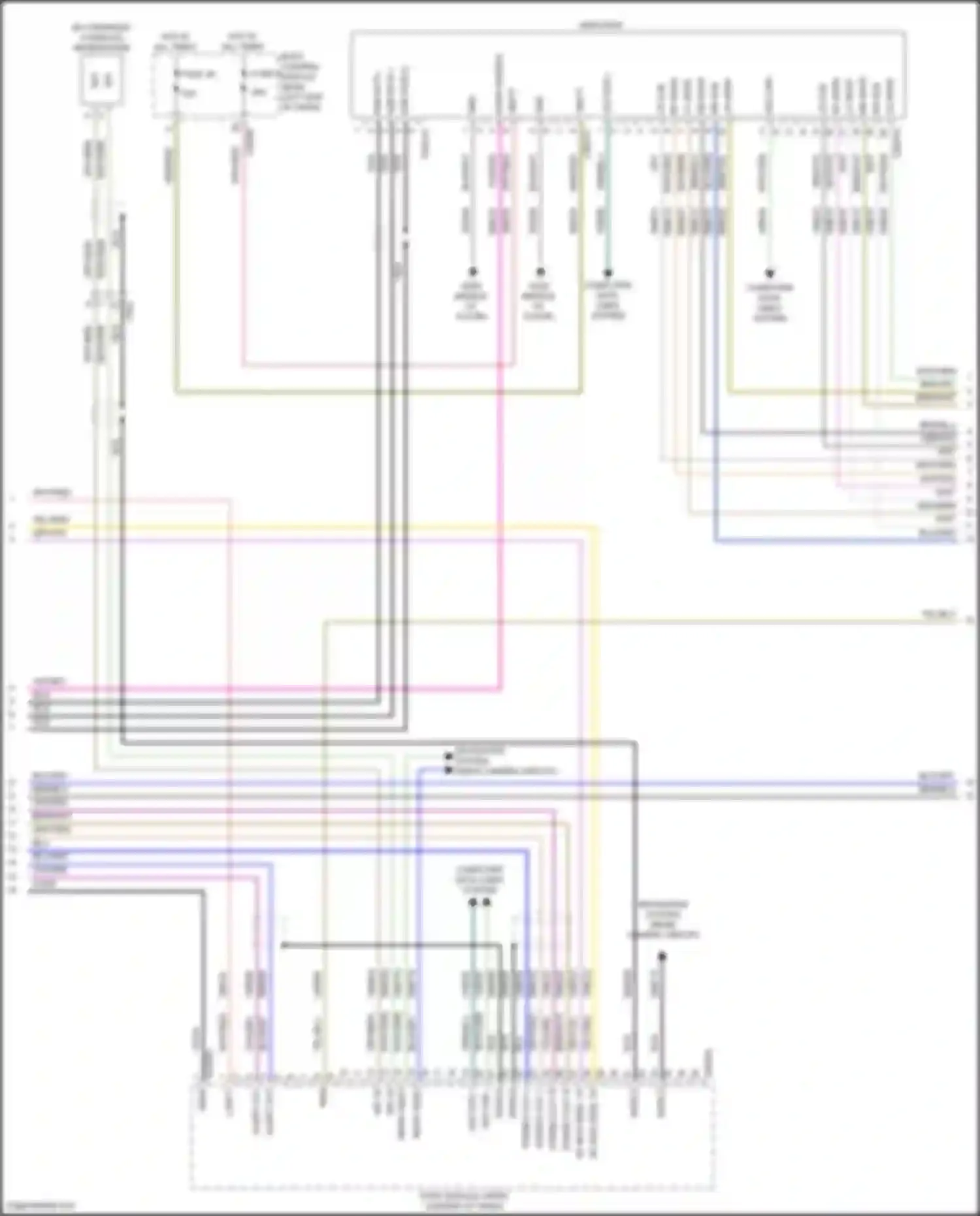 Ranger Ford T6 facelift 2 (2019-2022): Navigation circuit, 8 speakers (2 of 4)