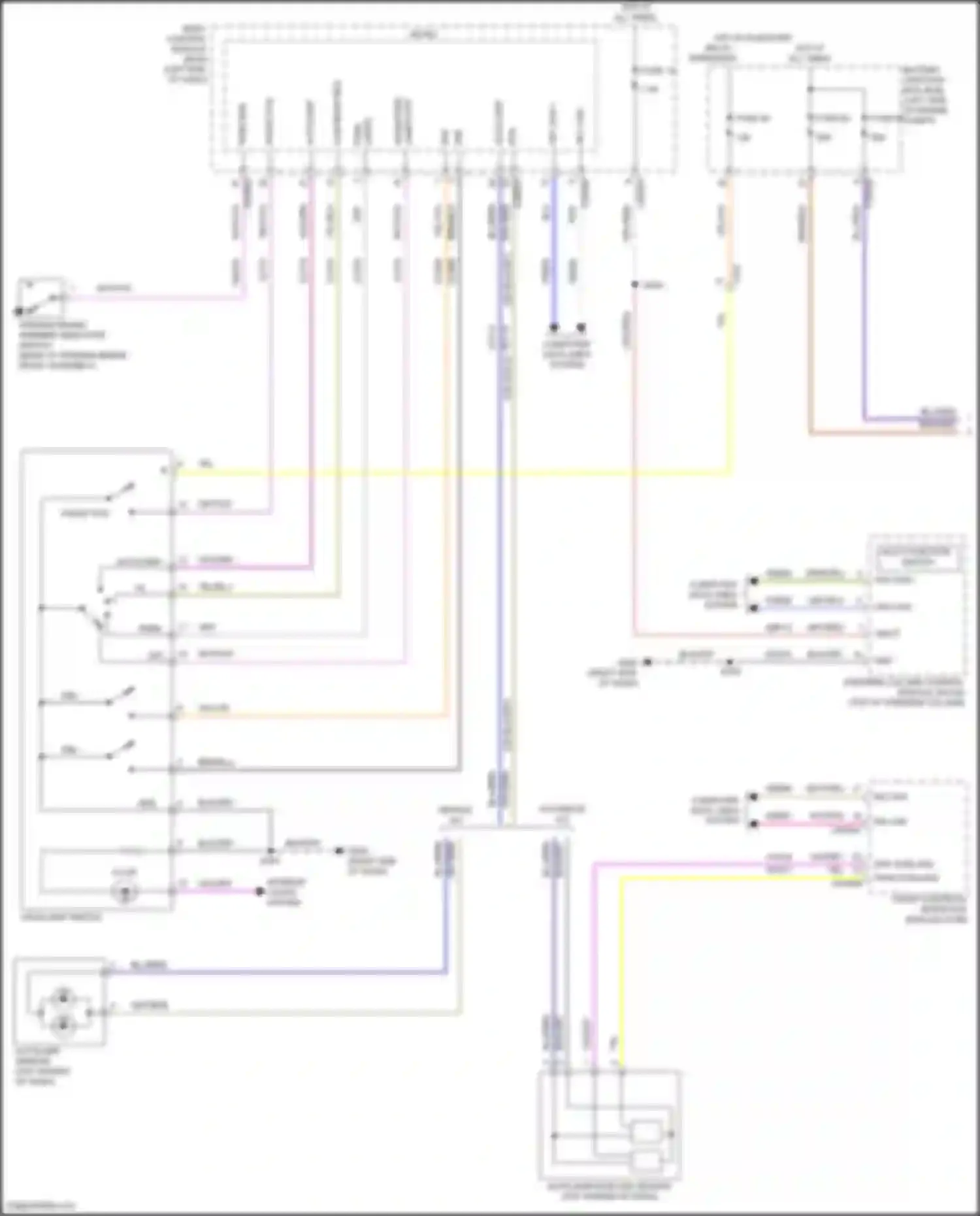 Wiring diagram autolamp on for Ford Ranger T6 facelift 2 (2019-2022) (2 of 2)