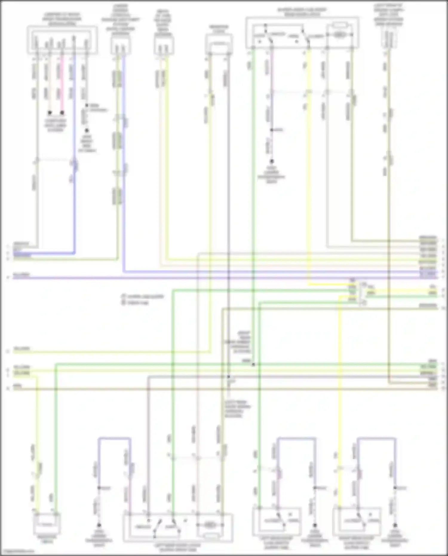 Wiring diagram computer data lines system for Ford Ranger T6 facelift 2 (2019-2022) (5 of 75)