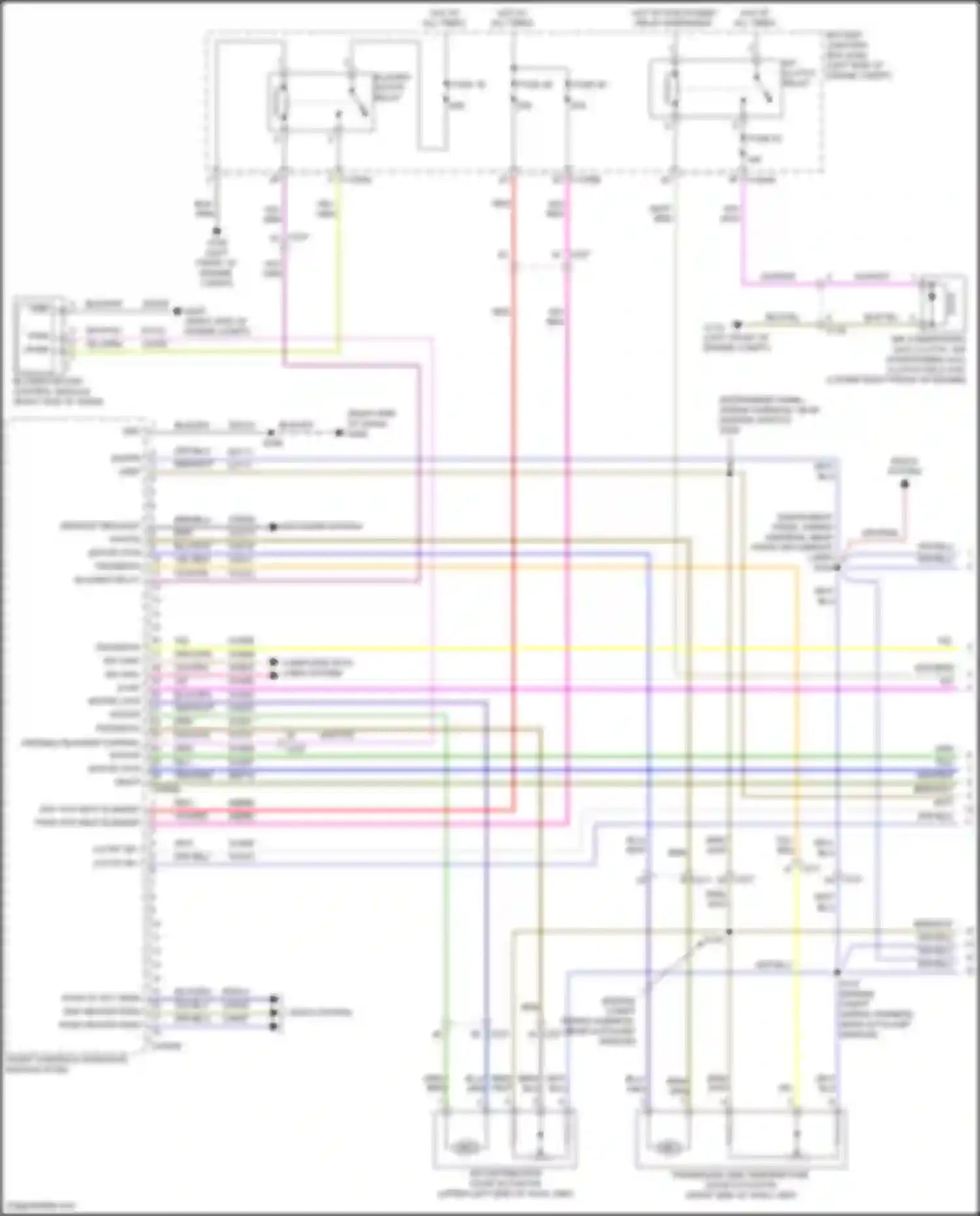 Wiring diagram fuse 22 for Ford Ranger T6 facelift 2 (2019-2022) (1 of 4)
