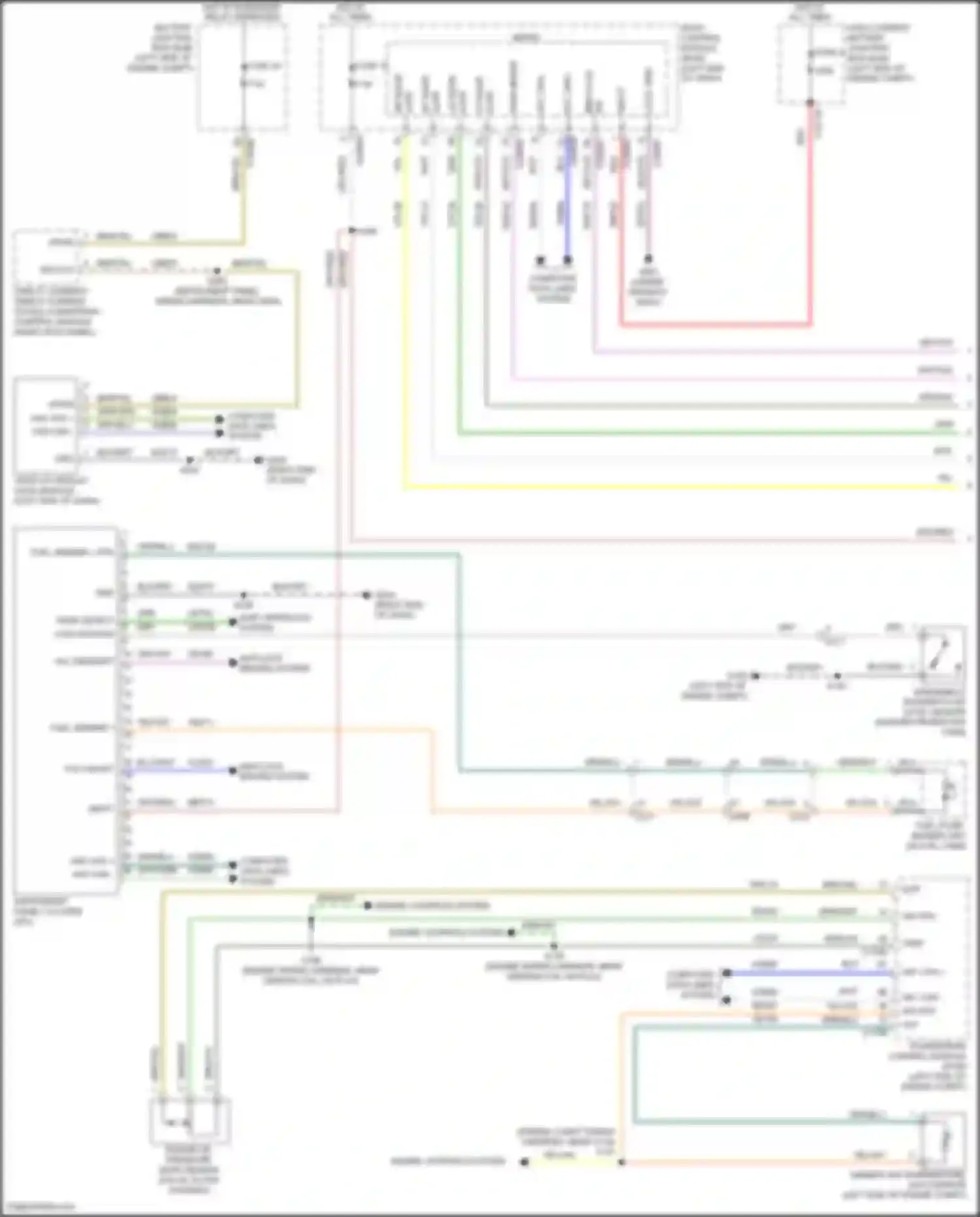 Wiring diagram fuse 23 for Ford Ranger T6 facelift 2 (2019-2022) (4 of 11)
