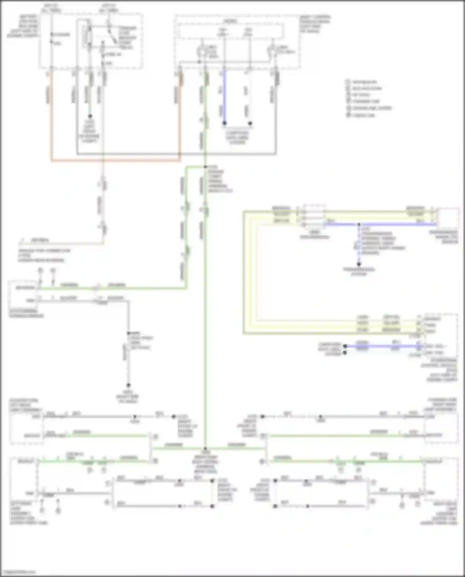 Wiring diagram fuse 34 for Ford Ranger T6 facelift 2 (2019-2022) (1 of 2)