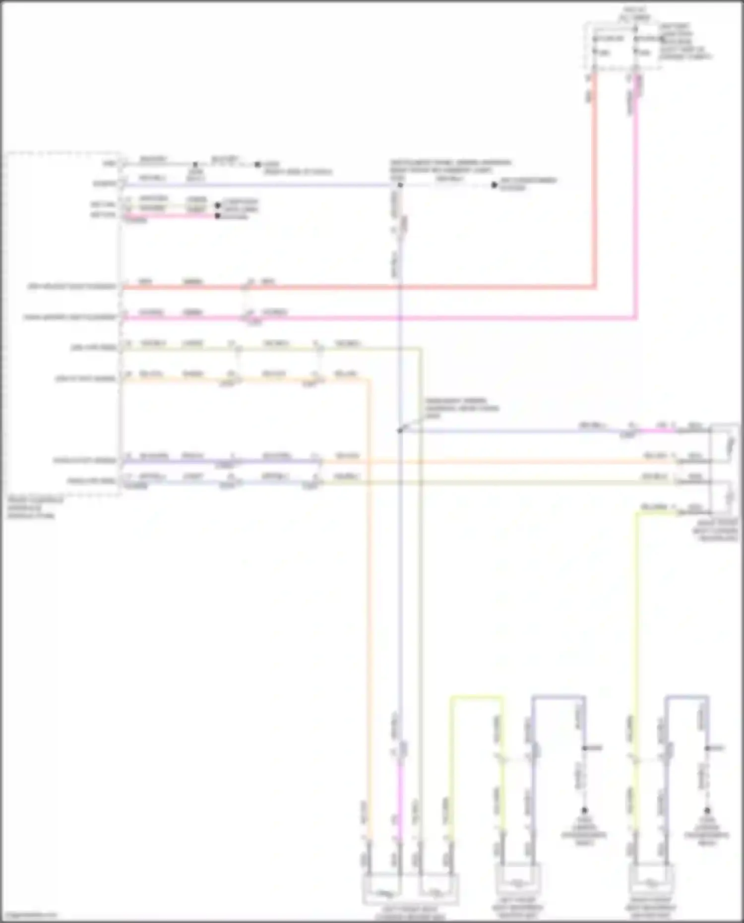Wiring diagram gry/org for Ford Ranger T6 facelift 2 (2019-2022) (1 of 47)