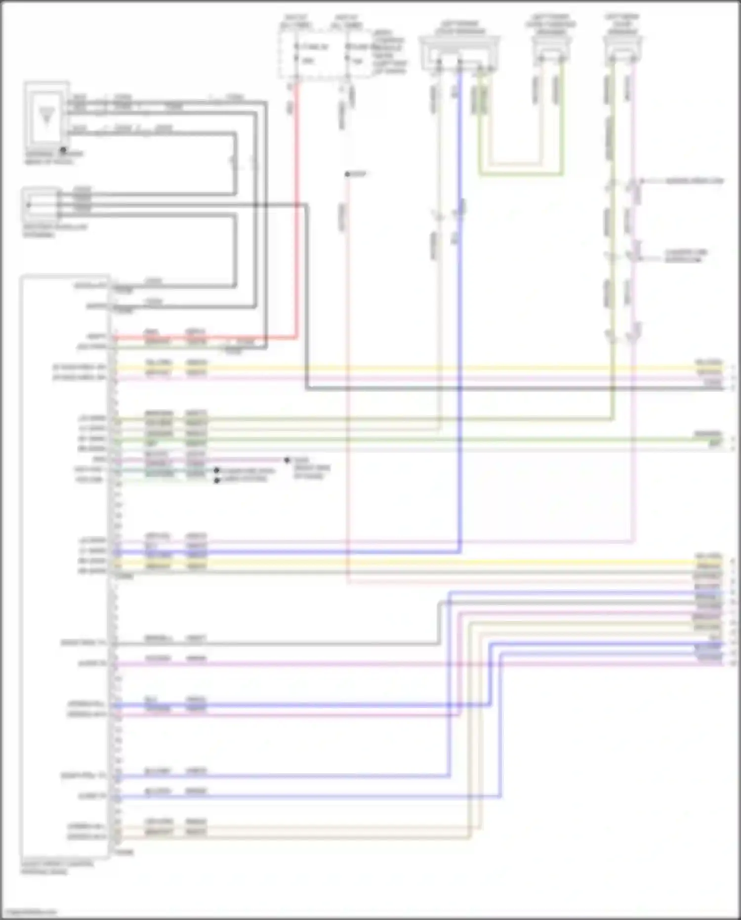 Wiring diagram gry/vio for Ford Ranger T6 facelift 2 (2019-2022) (4 of 44)