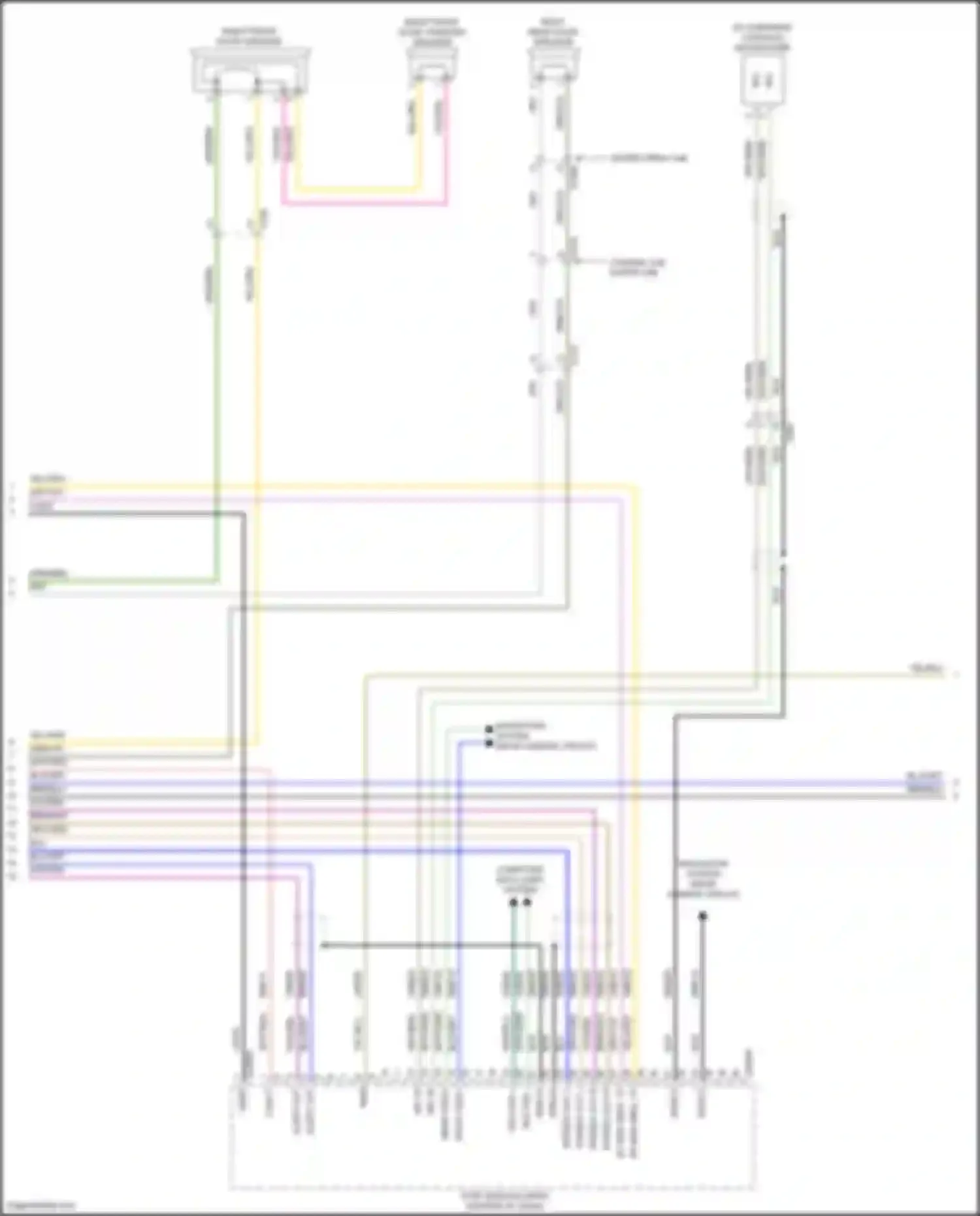 Wiring diagram super crew cab for Ford Ranger T6 facelift 2 (2019-2022) (6 of 20)
