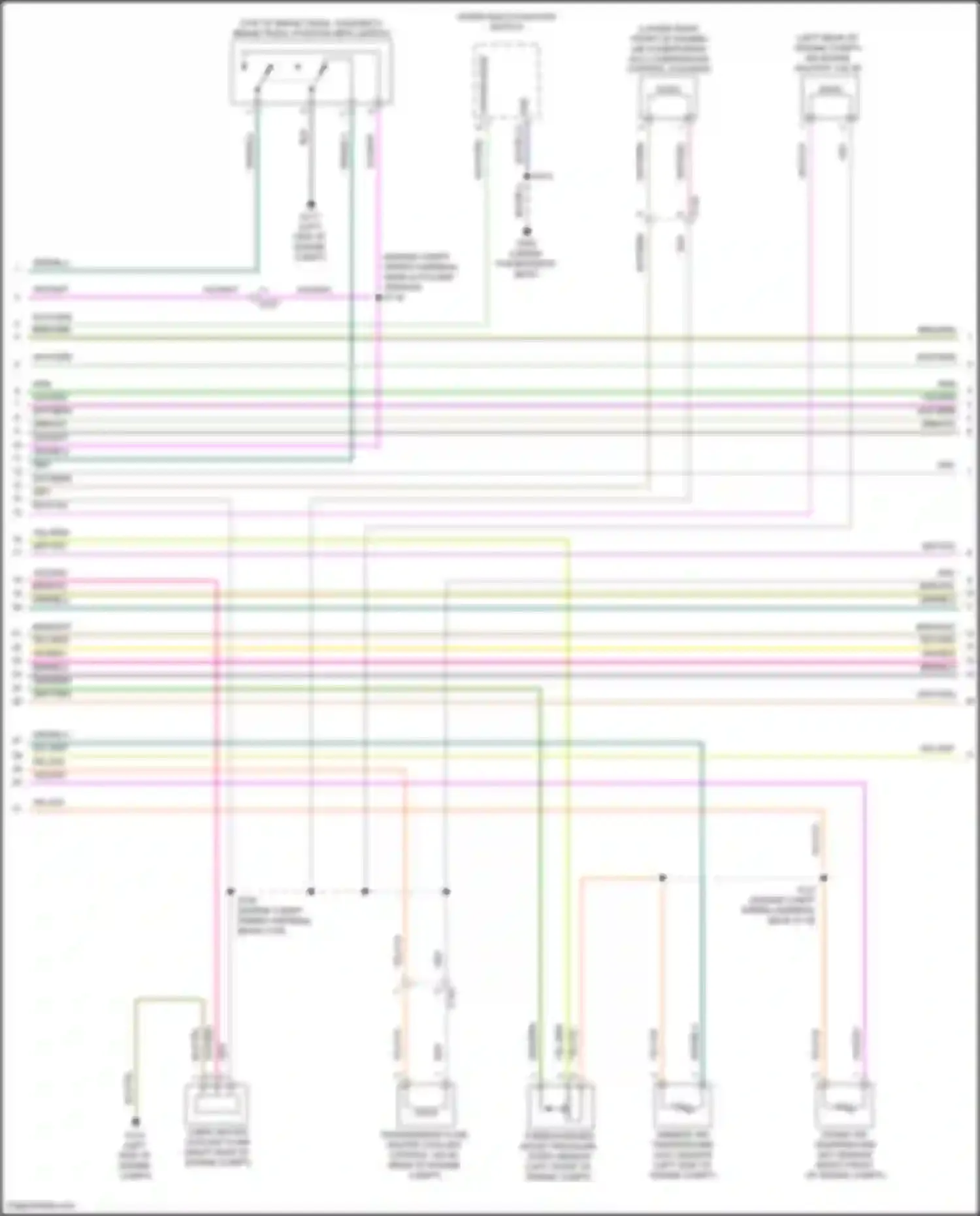 Wiring diagram transmission fluid heater coolant control valve for Ford Ranger T6 facelift 2 (2019-2022) (3 of 3)