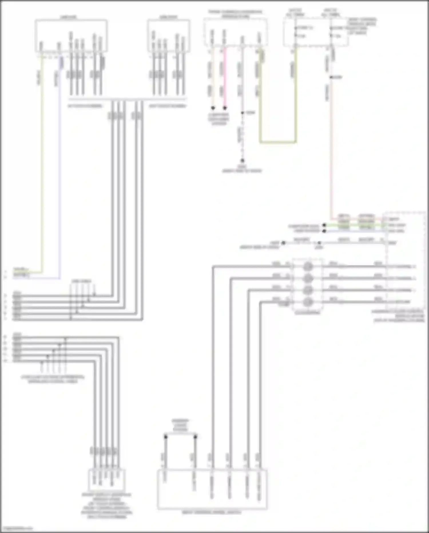 Wiring diagram usb port for Ford Ranger T6 facelift 2 (2019-2022) (2 of 5)