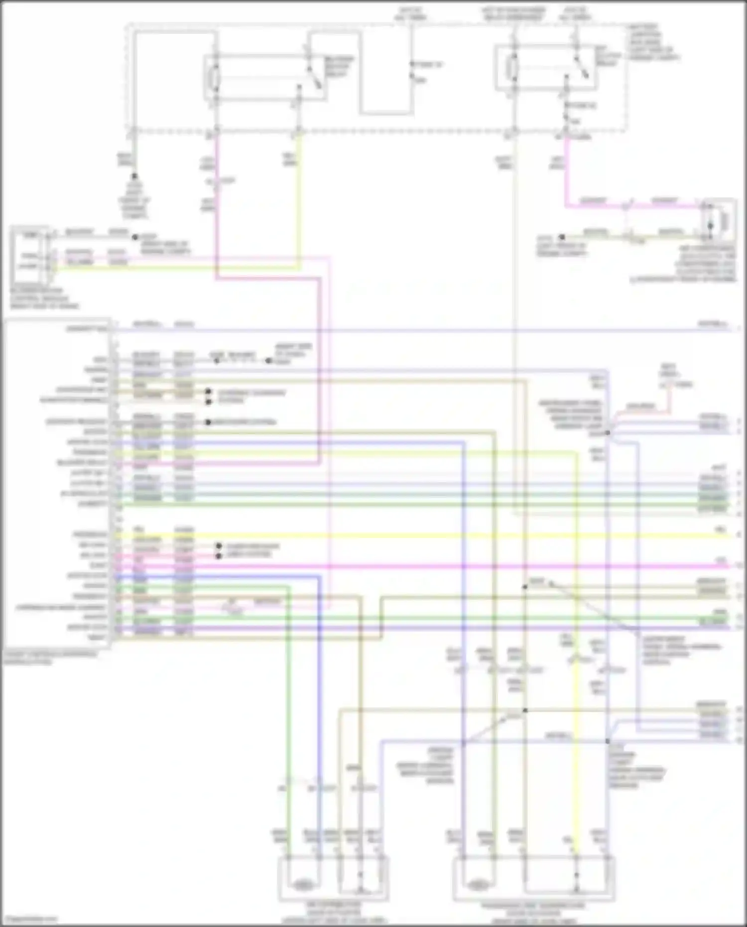 Wiring diagram vio/grn for Ford Ranger T6 facelift 2 (2019-2022) (25 of 37)