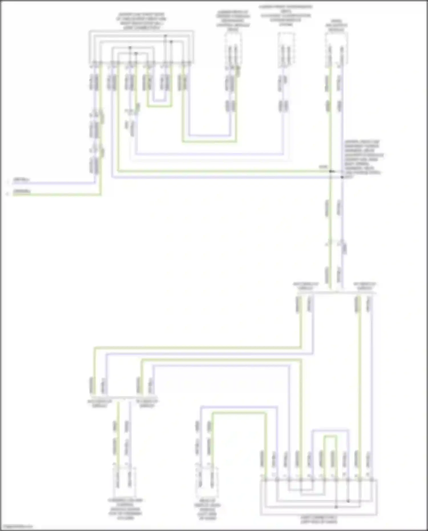 Wiring diagram w/o head-up display for Ford Ranger T6 facelift 2 (2019-2022) (1 of 1)