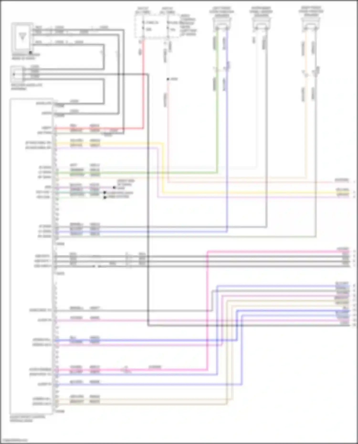 Wiring diagram yel/org for Ford Ranger T6 facelift 2 (2019-2022) (7 of 36)
