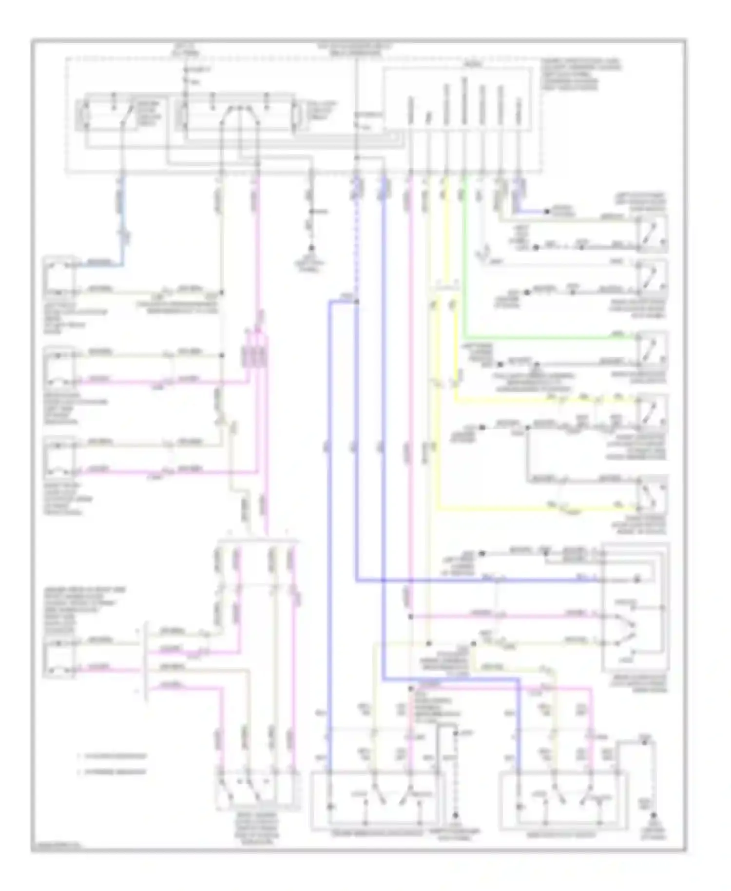 RV Cutaway E350 Super Duty Ford  (1999-2011): Forced entry circuit, without cutaway