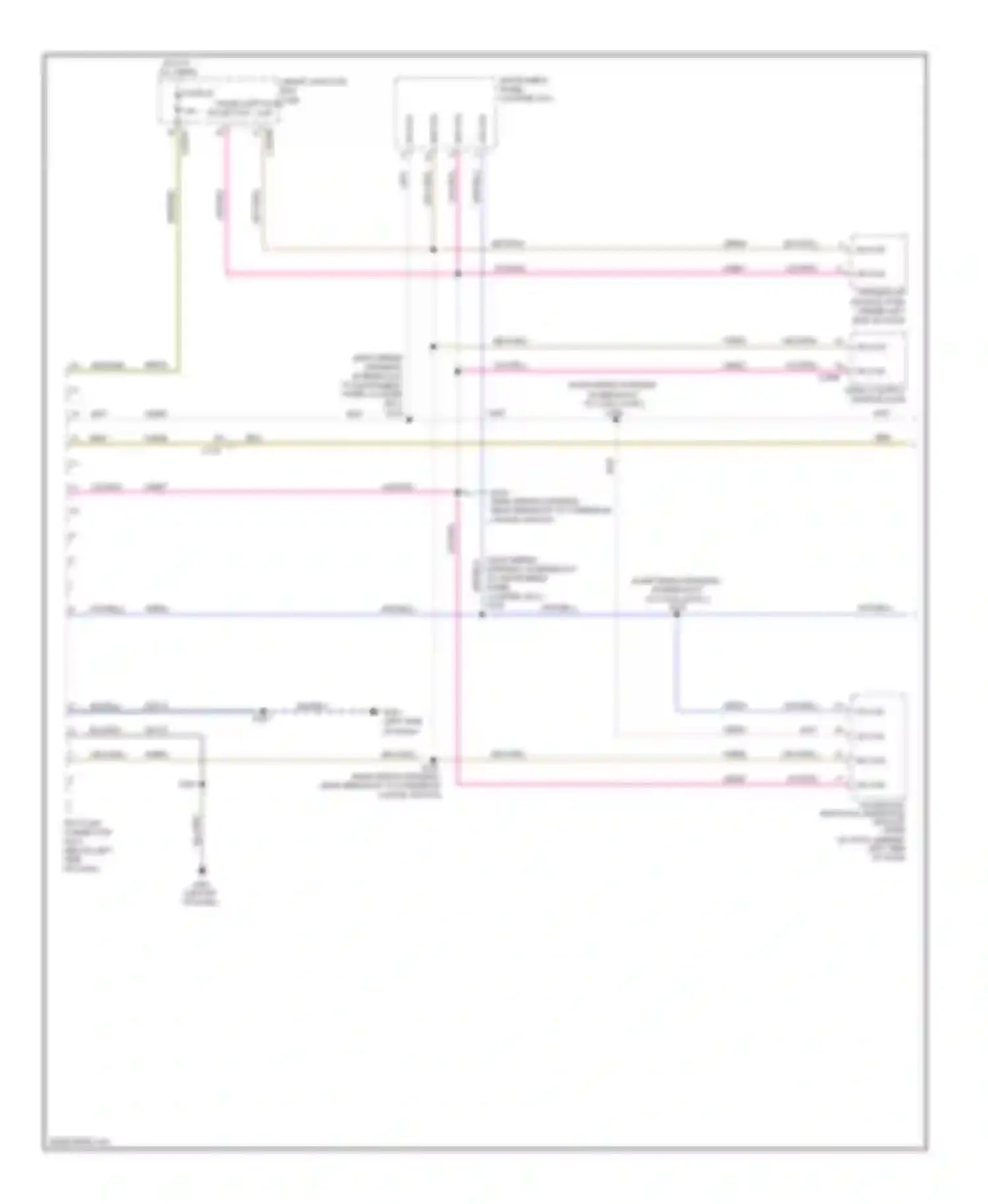 RV Cutaway E350 Super Duty Ford  (1999-2011): Computer data lines circuit, without stripped chassis with navigation (1 of 2)