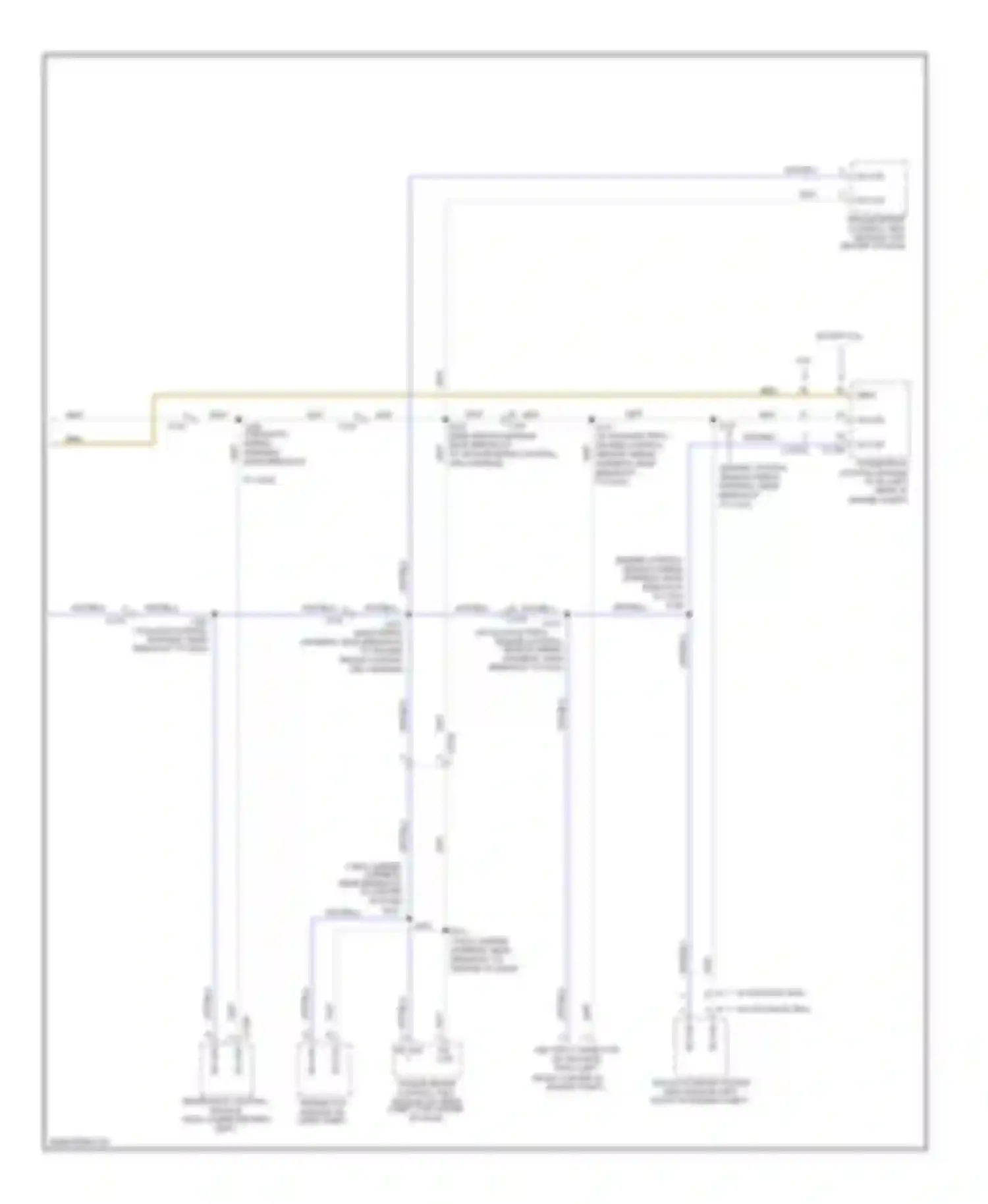 RV Cutaway E350 Super Duty Ford  (1999-2011): Computer data lines circuit, without stripped chassis with navigation (2 of 2)