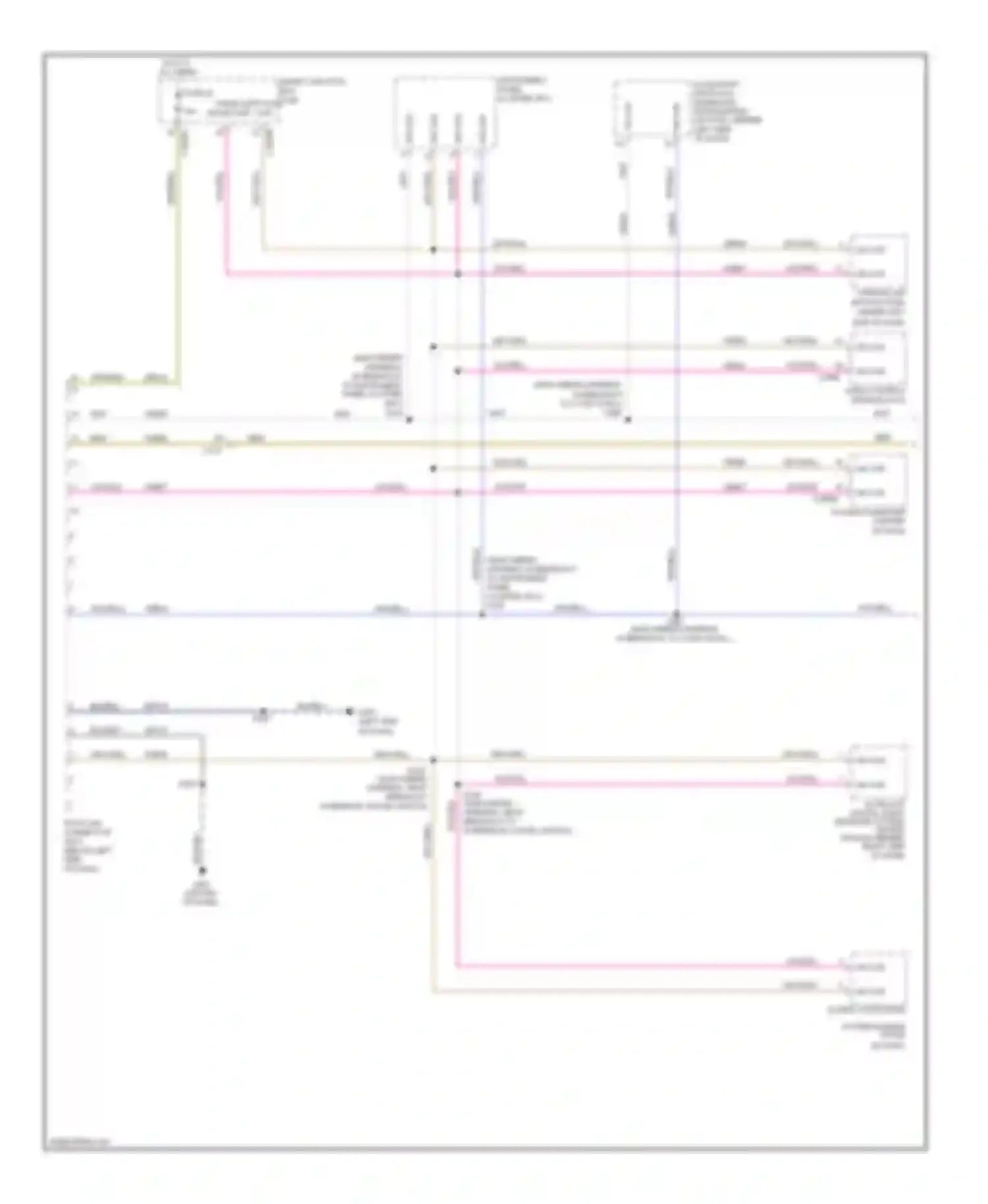 RV Cutaway E350 Super Duty Ford  (1999-2011): Computer data lines circuit, without stripped chassis without navigation (1 of 2)