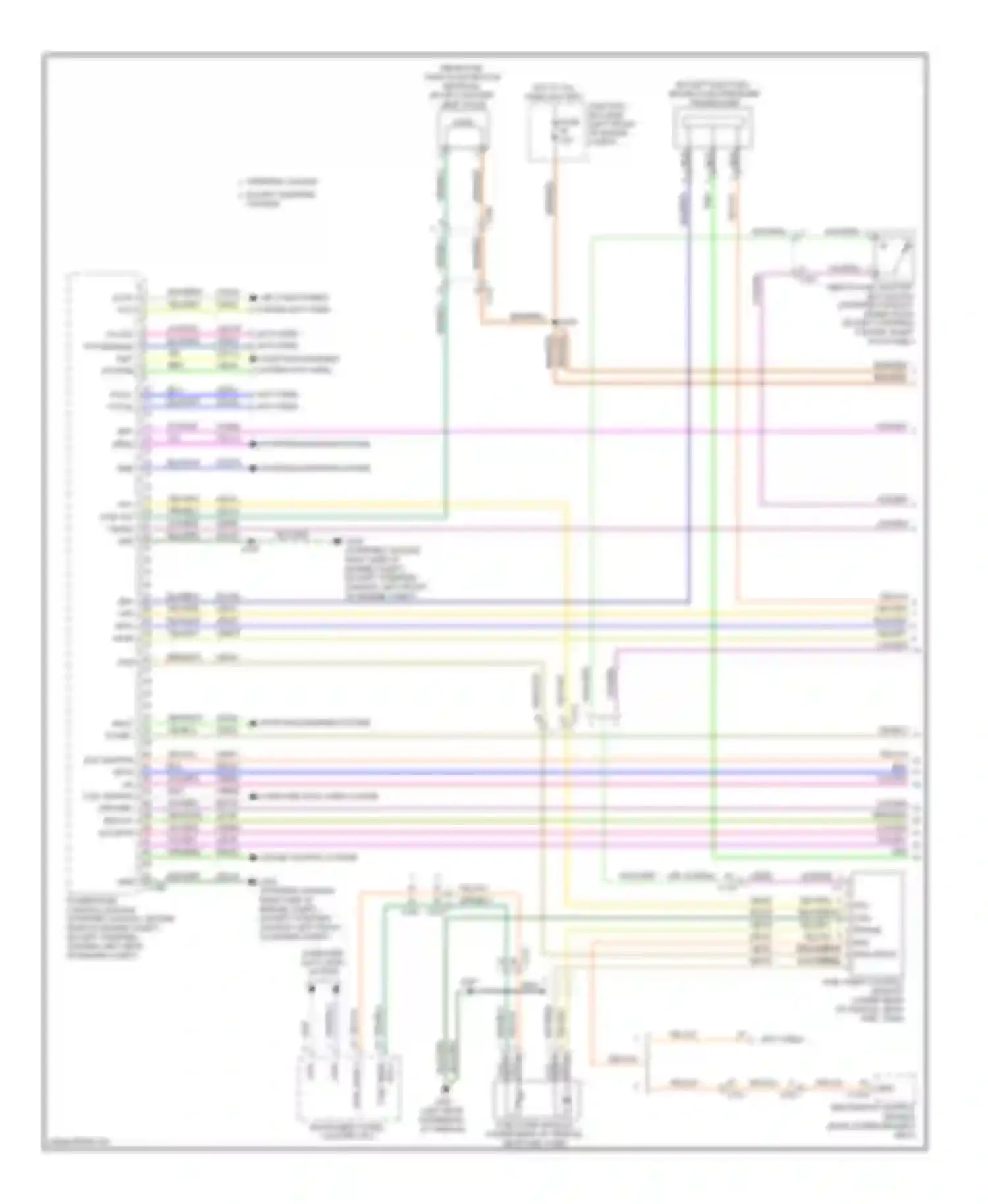 RV Cutaway E350 Super Duty Ford  (1999-2011): Wiring diagram engine performance 5.4l, with torqshift (1 of 5)