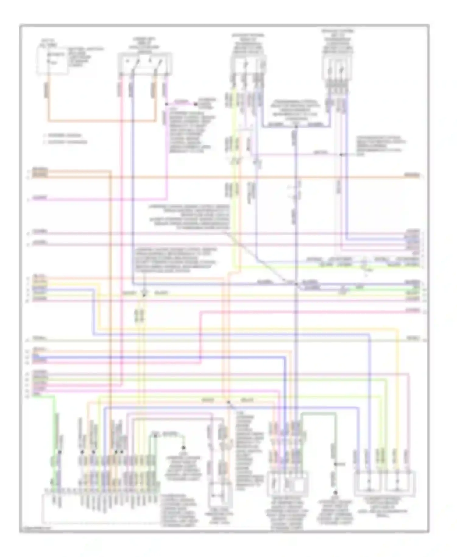 RV Cutaway E350 Super Duty Ford  (1999-2011): Wiring diagram engine performance 5.4l, with torqshift (2 of 5)