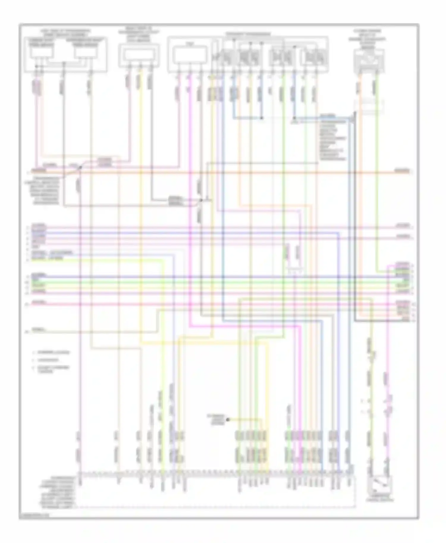 RV Cutaway E350 Super Duty Ford  (1999-2011): Wiring diagram engine performance 5.4l, with torqshift (3 of 5)