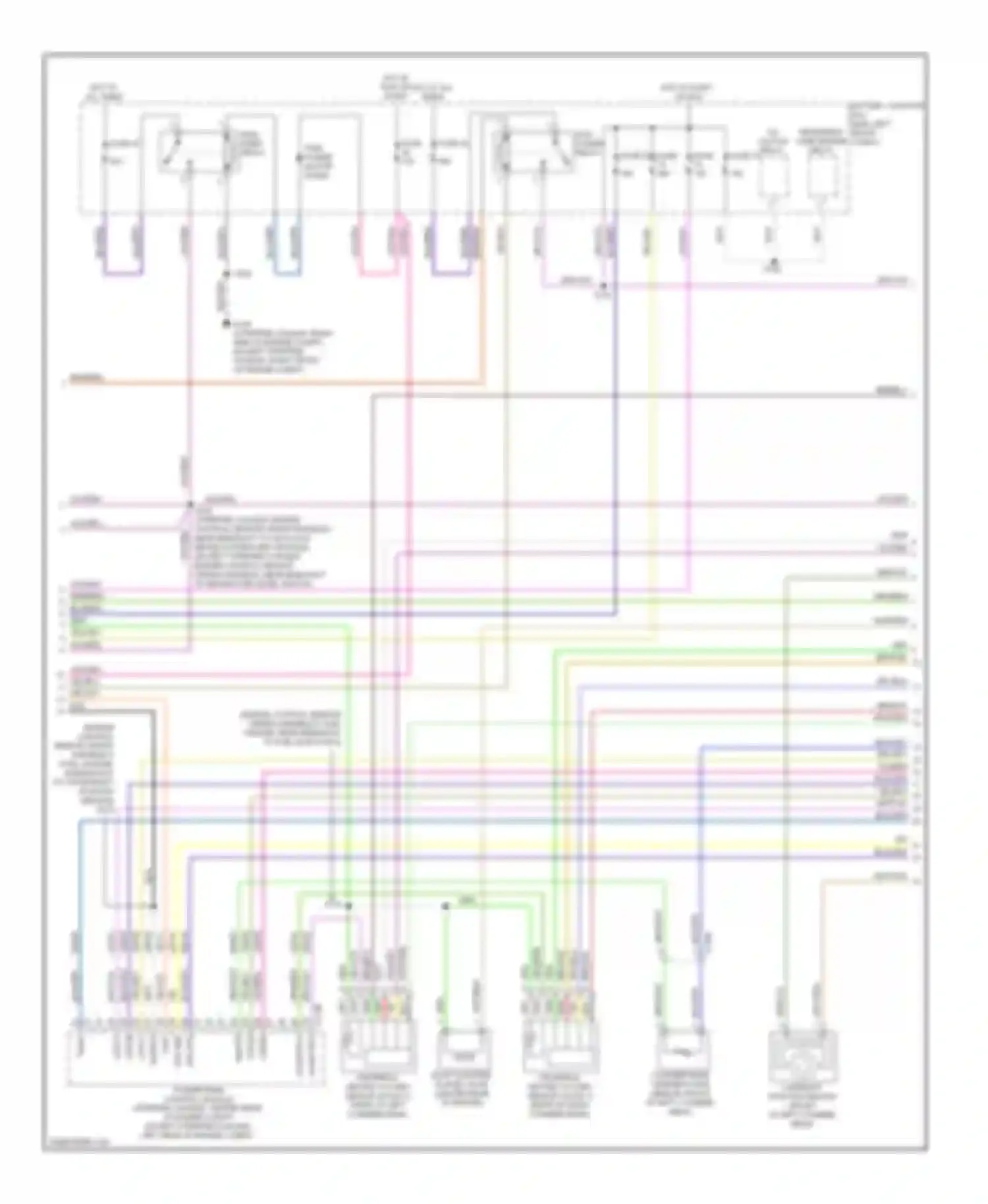 RV Cutaway E350 Super Duty Ford  (1999-2011): Wiring diagram engine performance 5.4l, with torqshift (4 of 5)