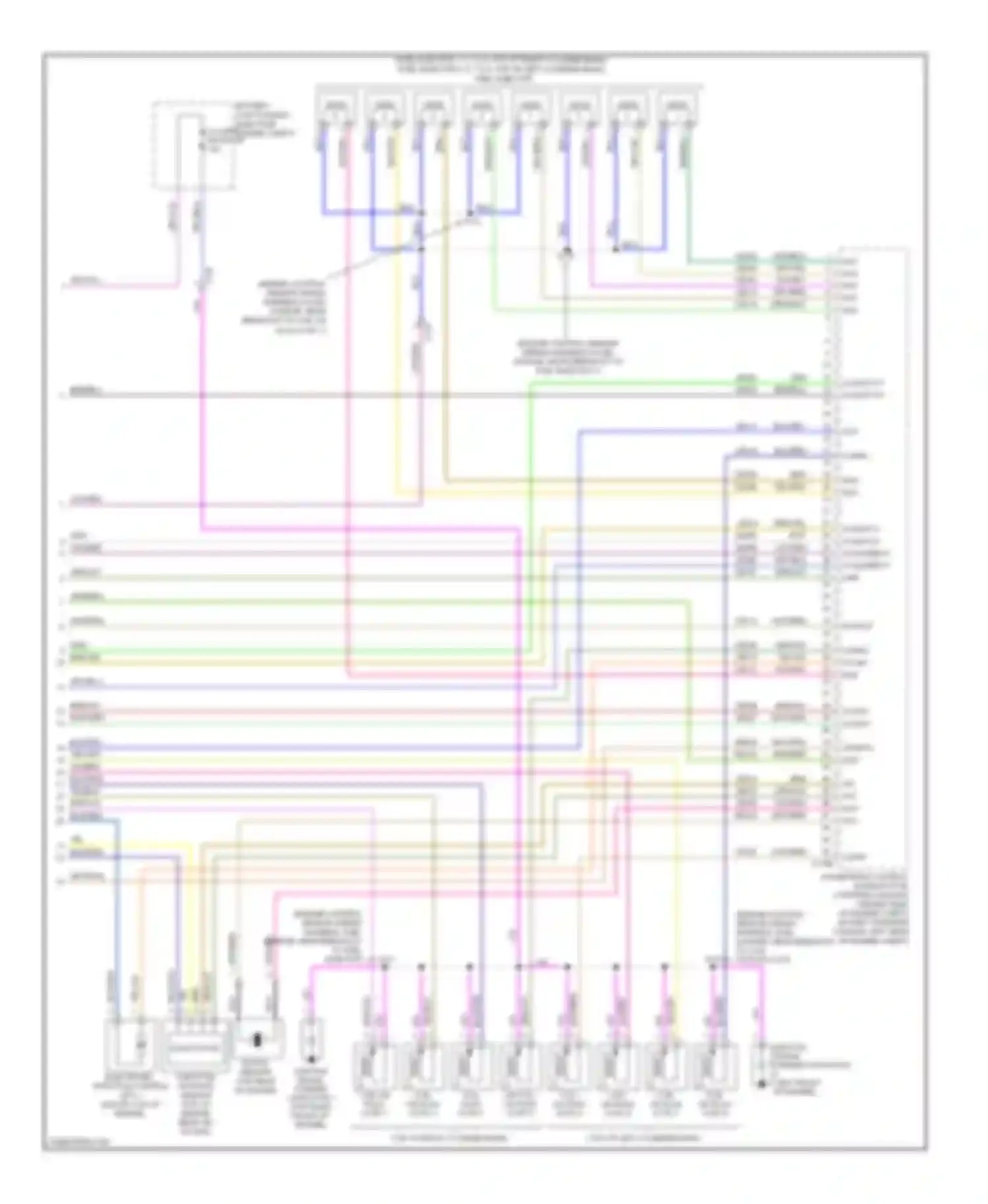 RV Cutaway E350 Super Duty Ford  (1999-2011): Wiring diagram engine performance 5.4l, with torqshift (5 of 5)