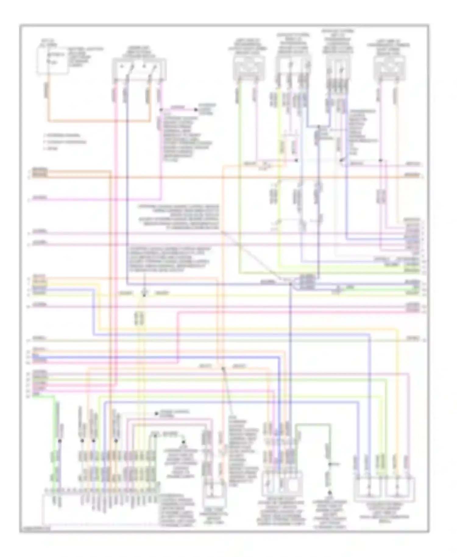 RV Cutaway E350 Super Duty Ford  (1999-2011): Wiring diagram engine performance 5.4l, without torqshift (2 of 5)