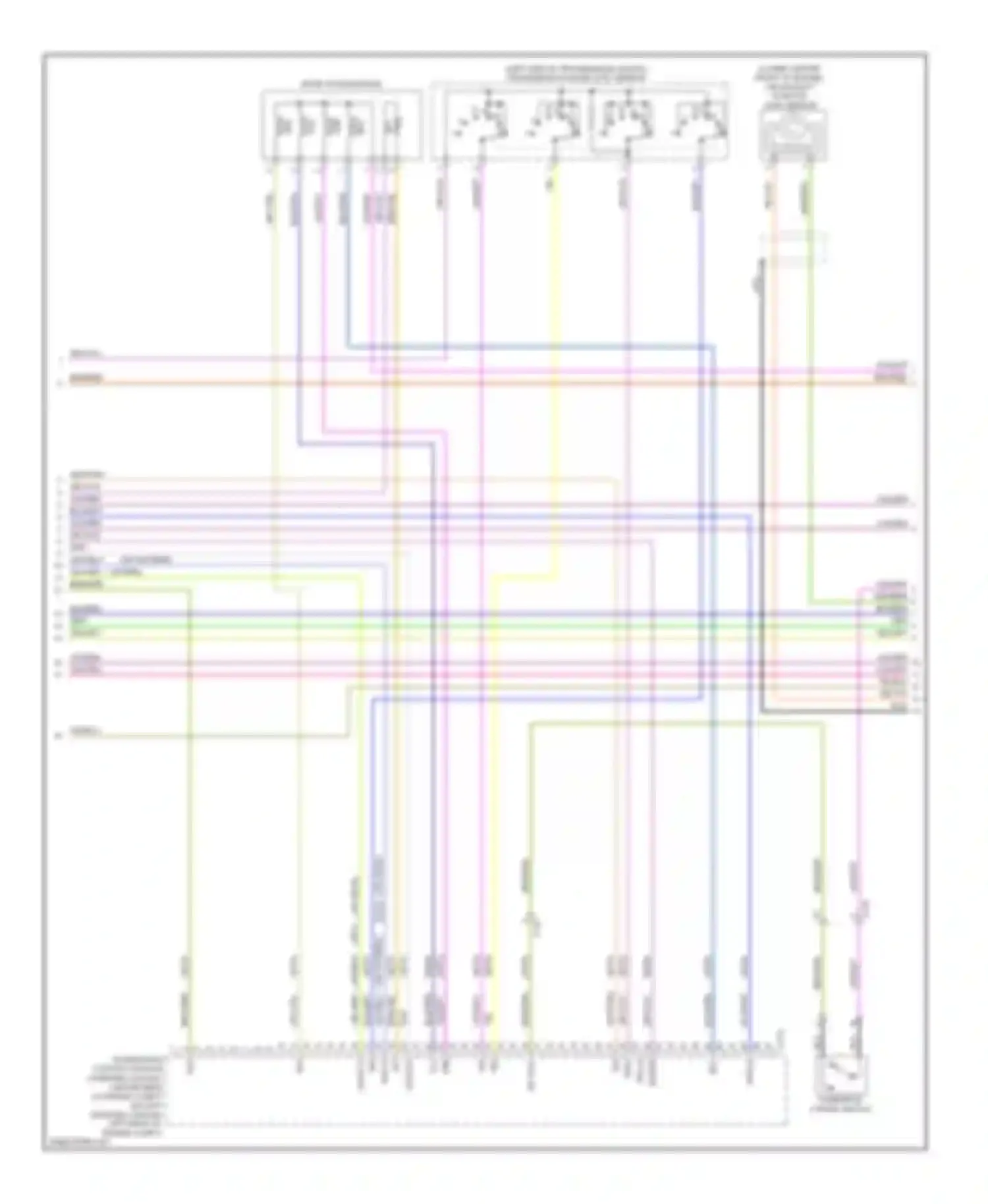 RV Cutaway E350 Super Duty Ford  (1999-2011): Wiring diagram engine performance 5.4l, without torqshift (3 of 5)