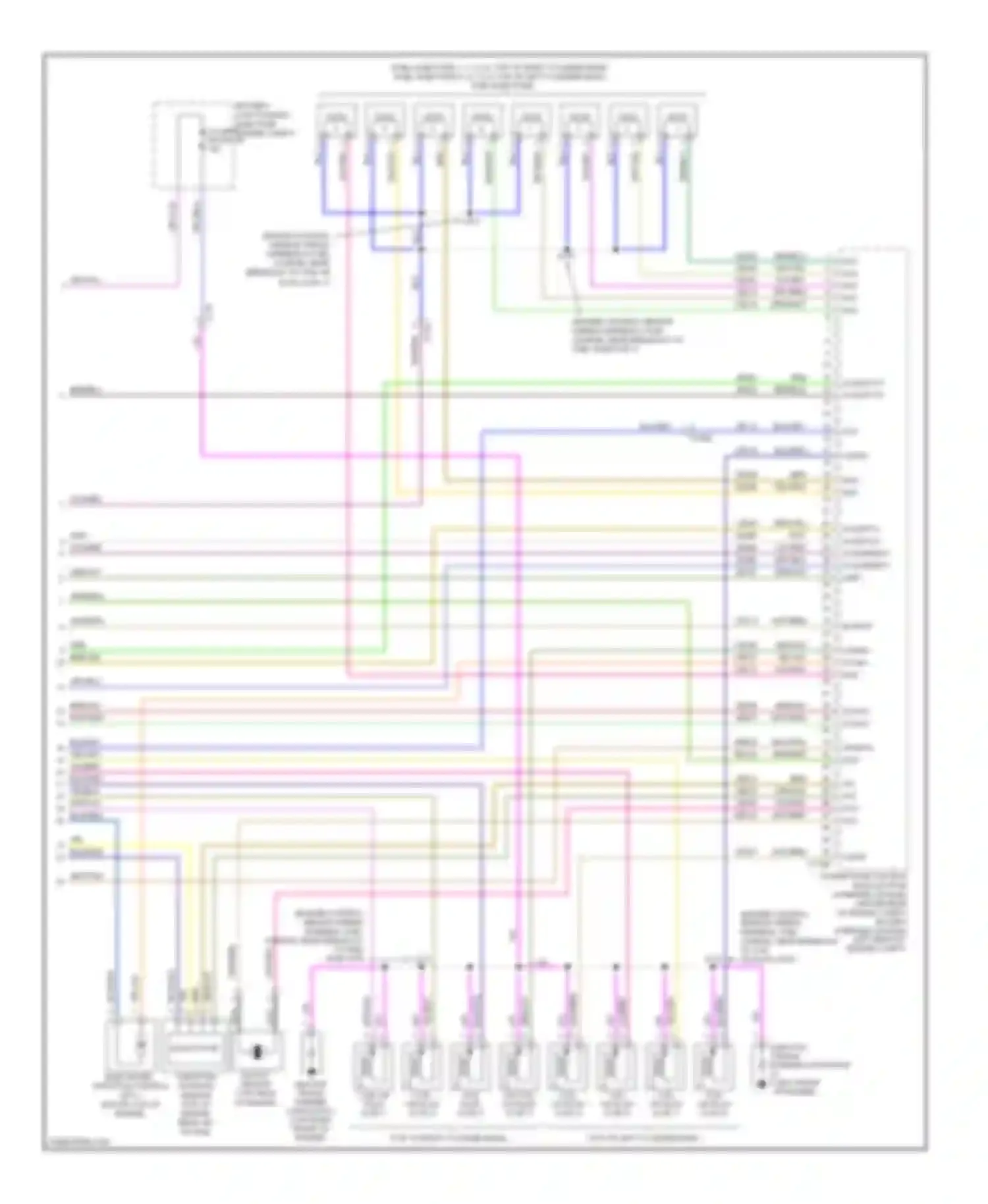 RV Cutaway E350 Super Duty Ford  (1999-2011): Wiring diagram engine performance 5.4l, without torqshift (5 of 5)